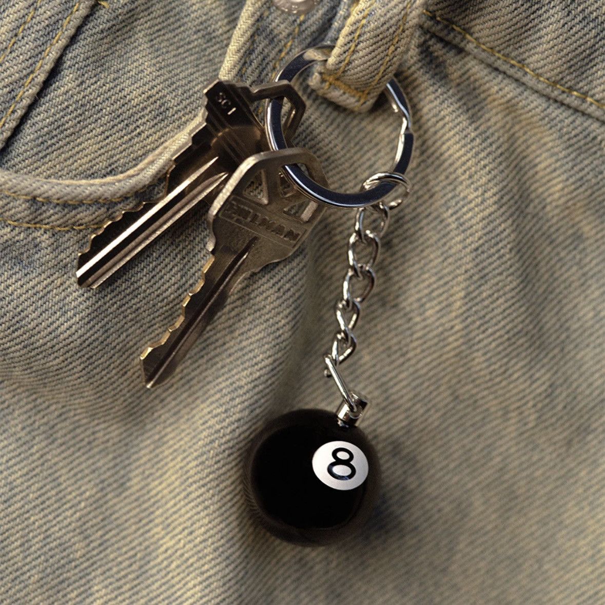 Stussy Stussy 8 Ball Keychain Size ONE SIZE - 3 Thumbnail