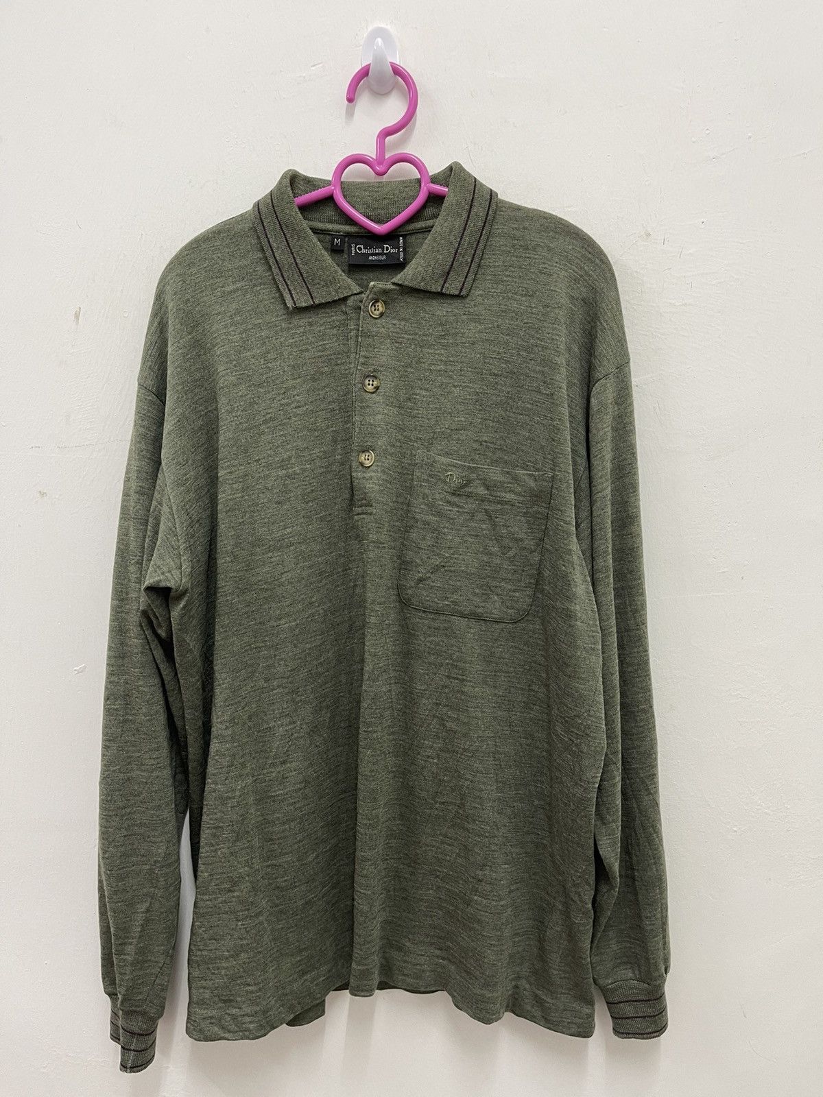 Christian Dior Monsieur Rare 90s Vintage CHRISTIAN DIOR MONSIEUR Polo Shirt Size US M / EU 48-50 / 2 - 1 Thumbnail