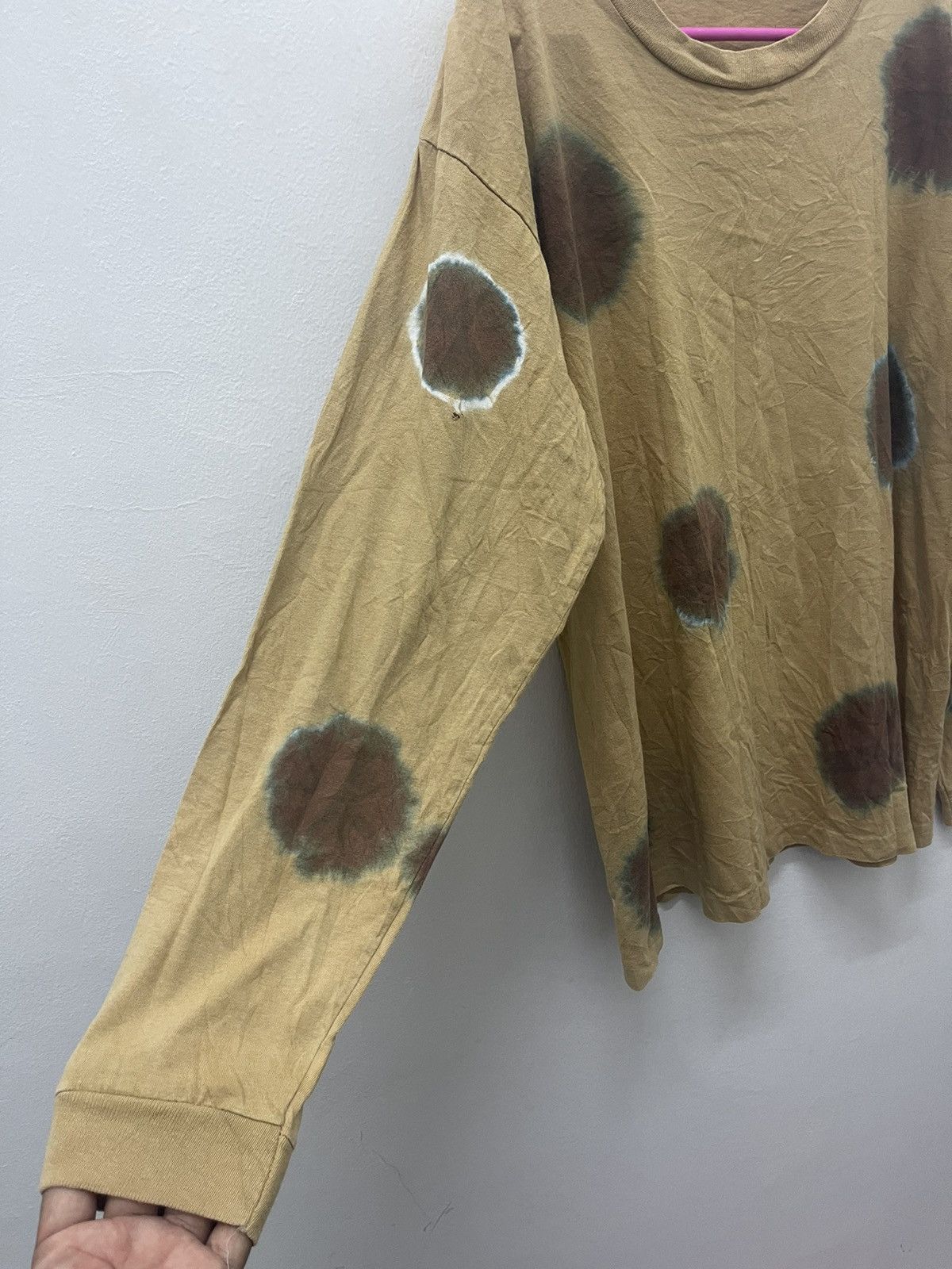 Vintage Rare Vintage SUNDOG Big Polka Dot Single Stitch Tie Dye Size US L / EU 52-54 / 3 - 3 Thumbnail