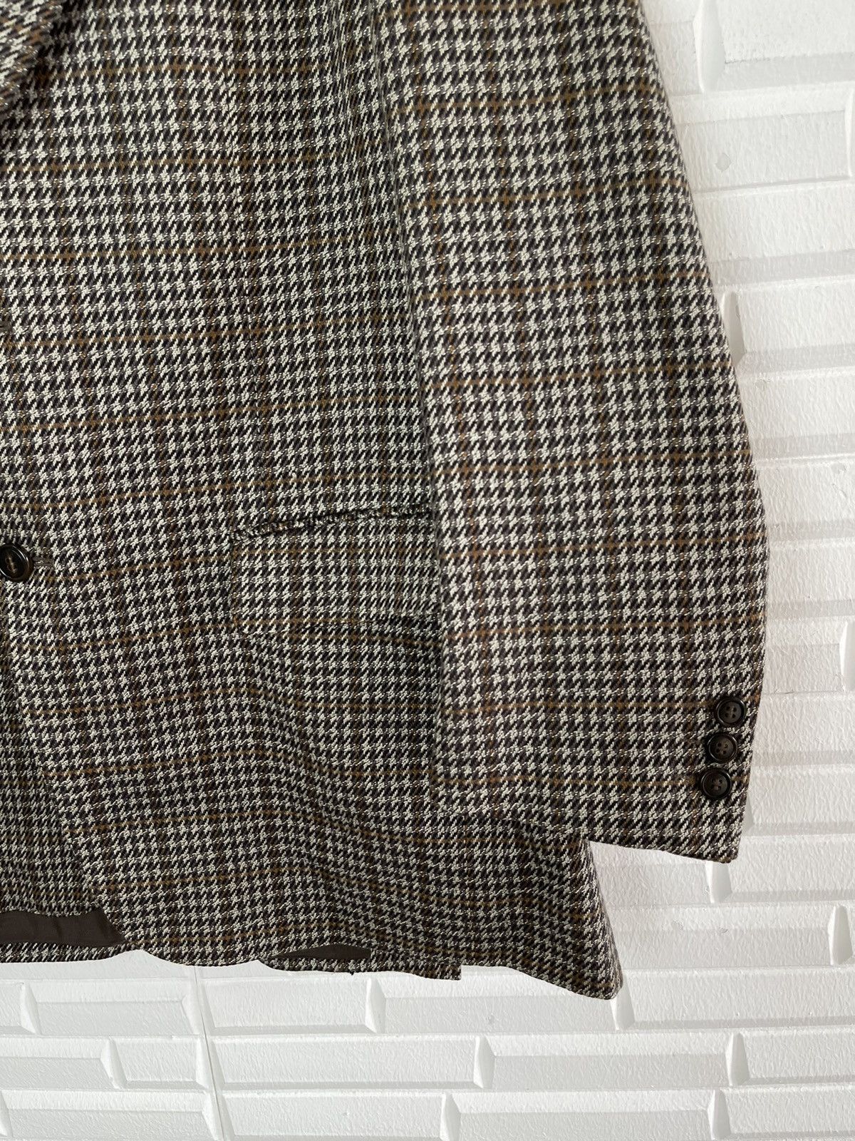 Lanvin × Vintage Vintage Tweed Wool Blazer LANVIN Paris Luxury Size 38R - 5 Thumbnail