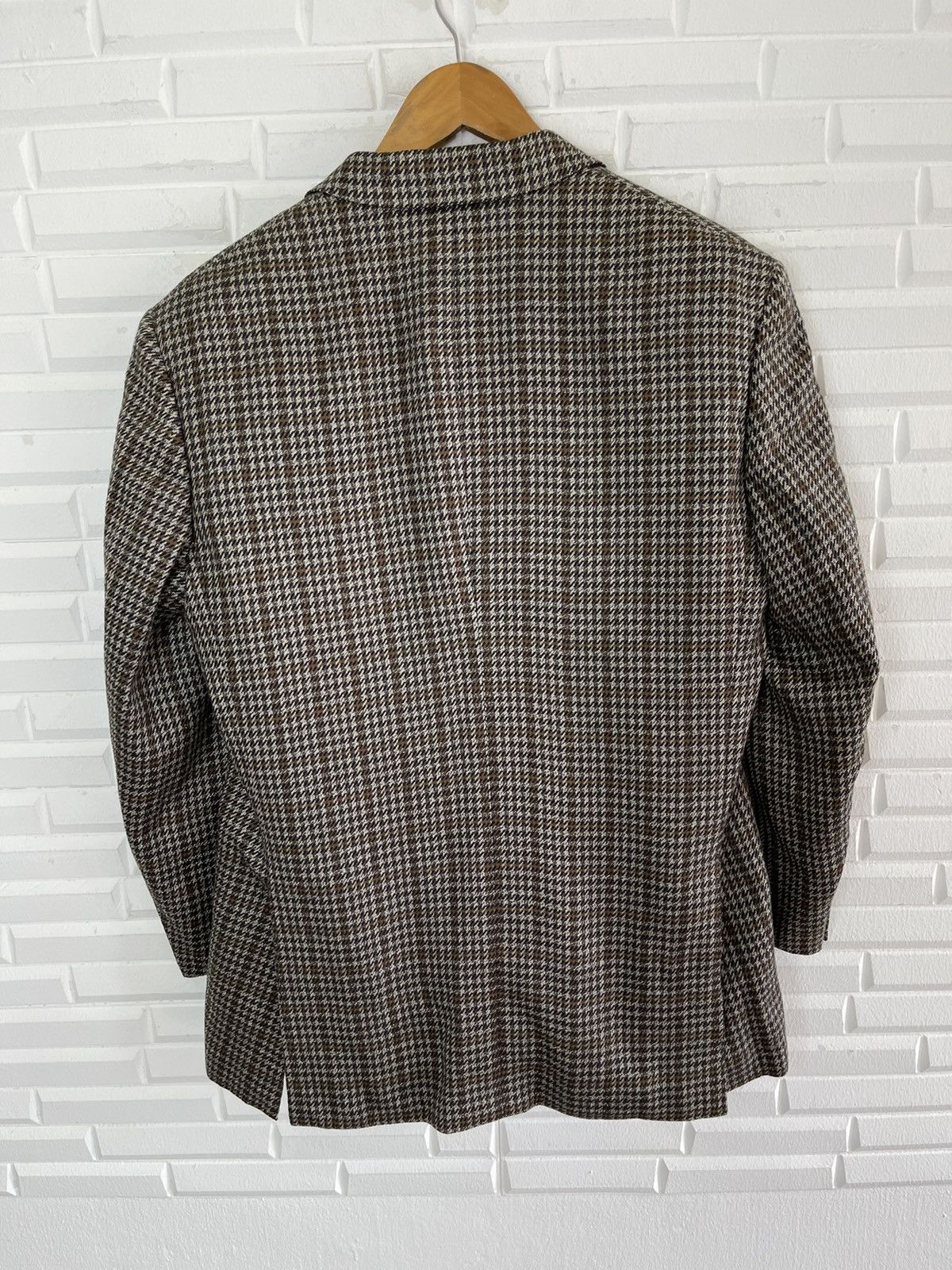 Lanvin × Vintage Vintage Tweed Wool Blazer LANVIN Paris Luxury Size 38R - 4 Thumbnail