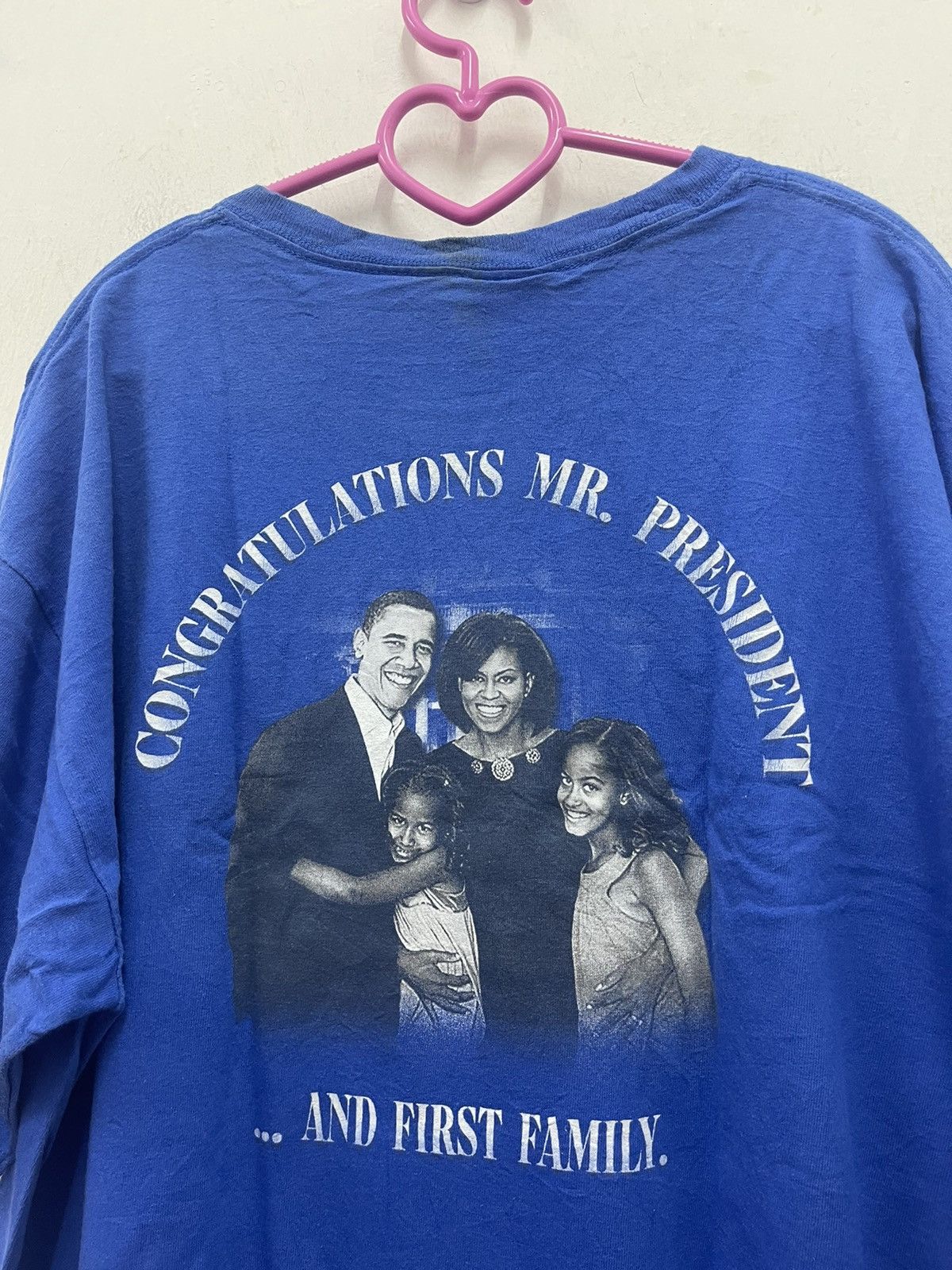 President's Rare BARACK OBAMA A New Direction President Of The USA Size US L / EU 52-54 / 3 - 5 Thumbnail