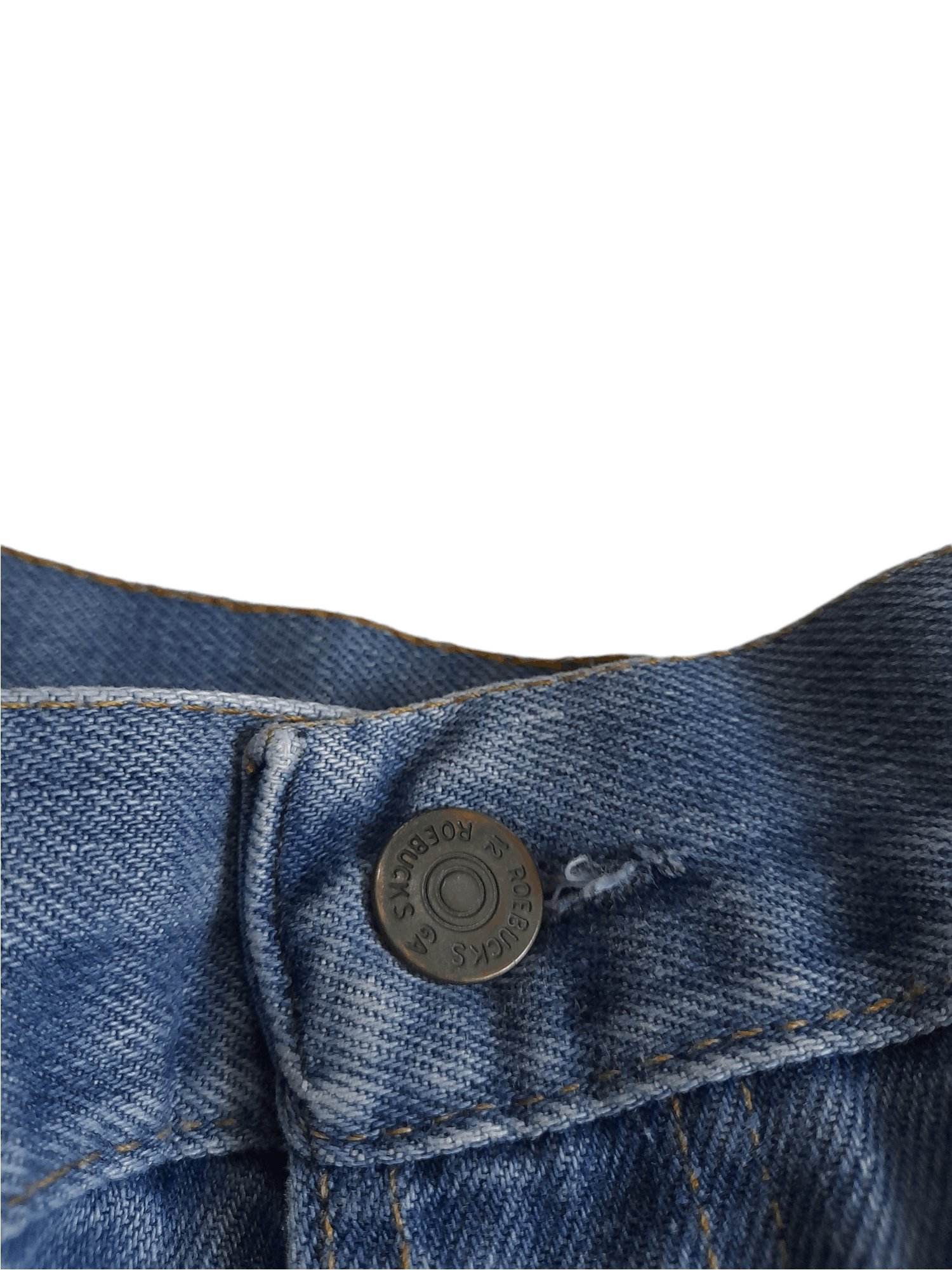 Vintage 80s Roebuck Denim (E357) w41 Size US 41 - 6 Thumbnail
