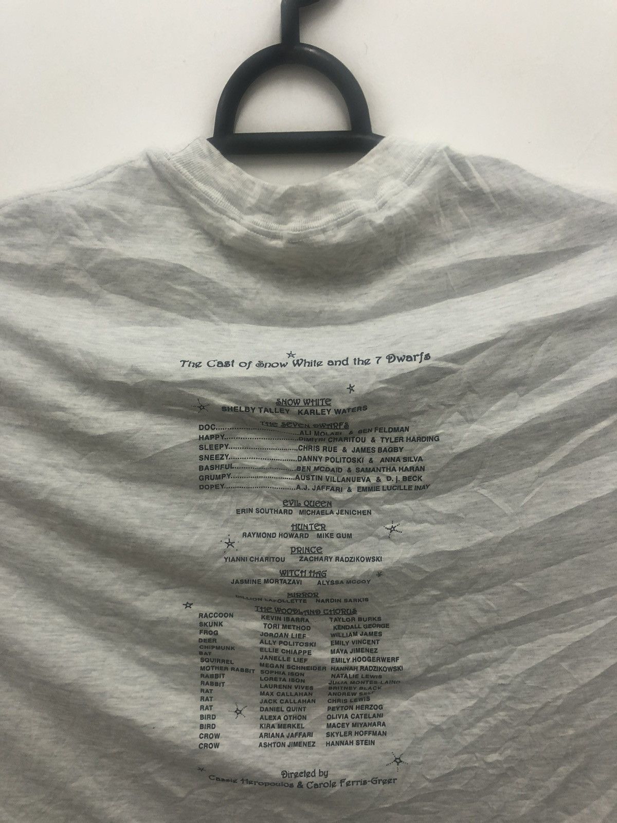 Cartoon Network Rare SNOW WHITE AND THE 7 DWARFS Theater Shirt Size US XL / EU 56 / 4 - 6 Thumbnail