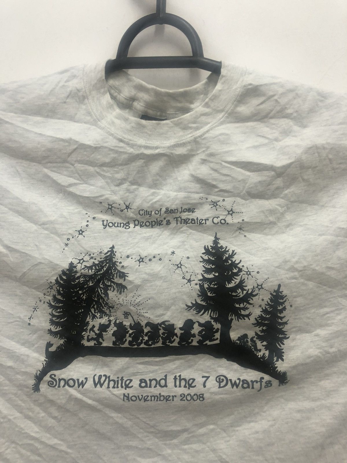 Cartoon Network Rare SNOW WHITE AND THE 7 DWARFS Theater Shirt Size US XL / EU 56 / 4 - 2 Thumbnail