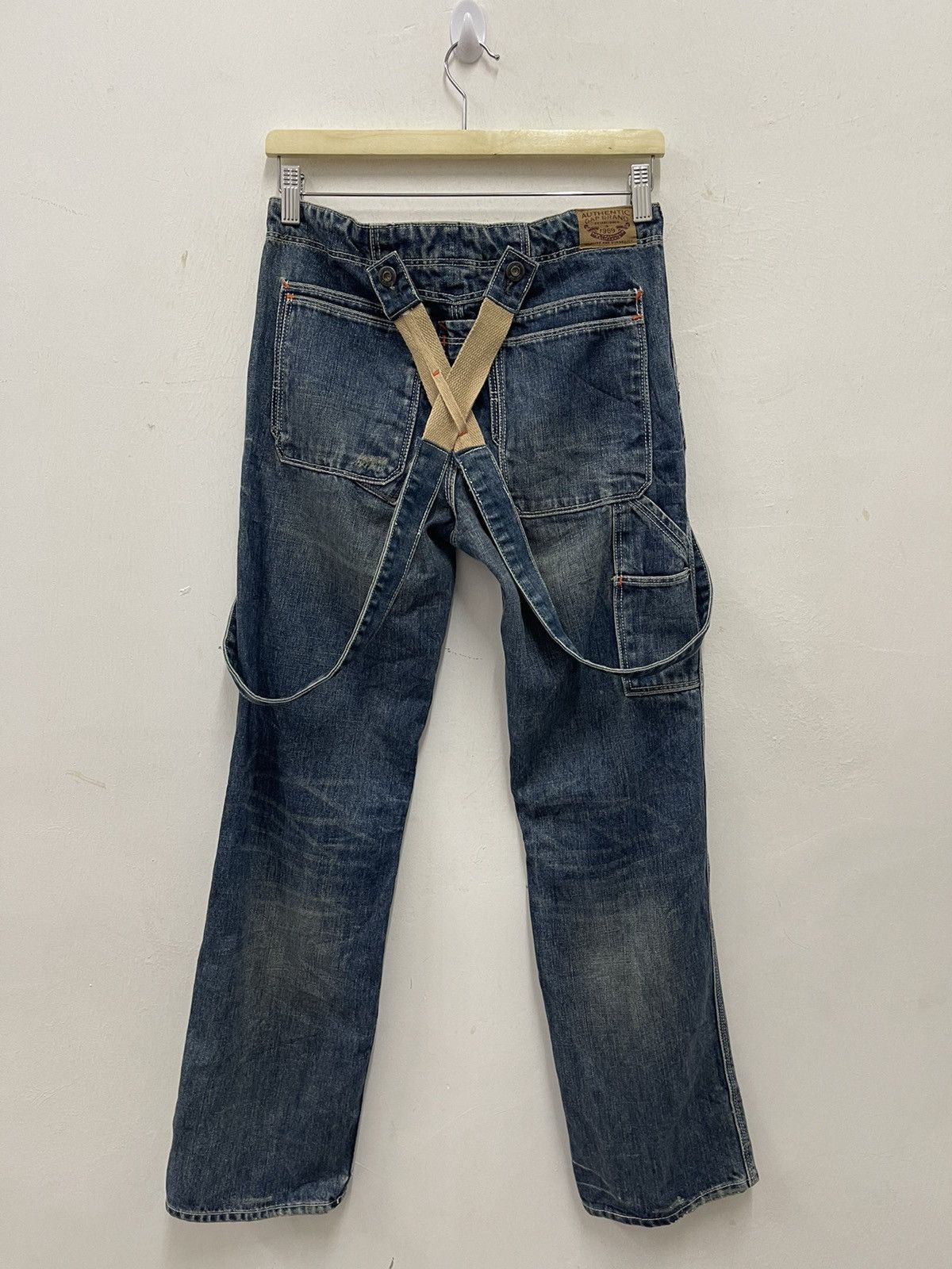 Gap Rare GAP Spell Out Denim Jeans Size US 28 / EU 44 - 7 Thumbnail
