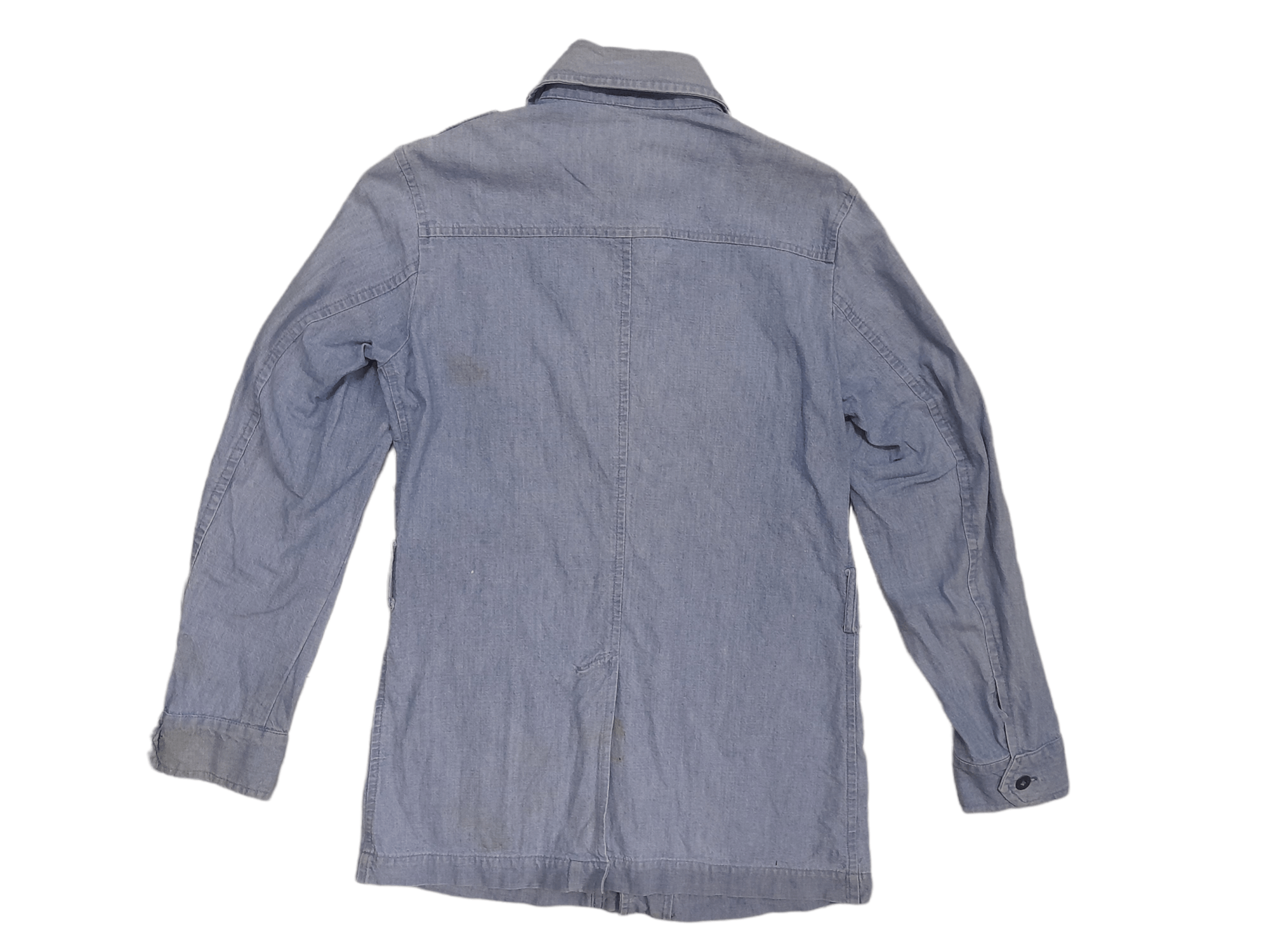 Vintage Wrangler Militaries Equipment Denim Jacket (E291) Size US M / EU 48-50 / 2 - 6 Thumbnail