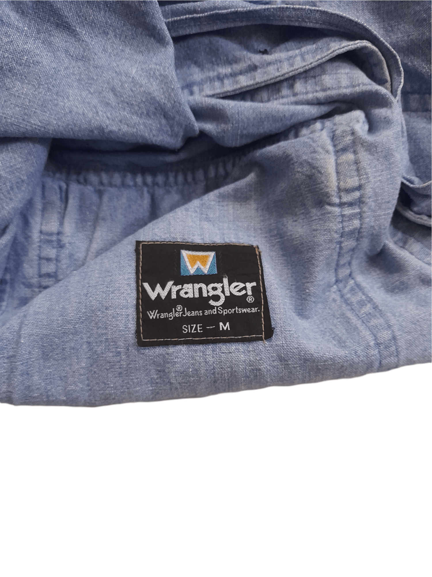 Vintage Wrangler Militaries Equipment Denim Jacket (E291) Size US M / EU 48-50 / 2 - 9 Thumbnail