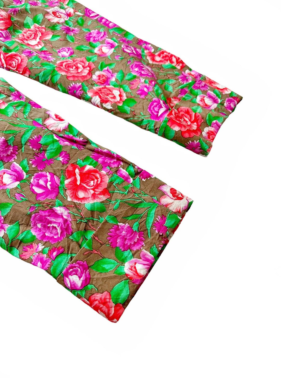 Yohji Yamamoto Runway SS2001 (Sz3) Floral Tailored Flower Trousers Size US 34 / EU 50 - 5 Thumbnail