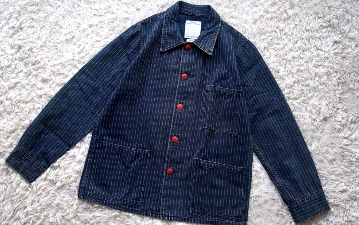 image of Visvim Coverall Wabash in Black, Men's (Size Medium)