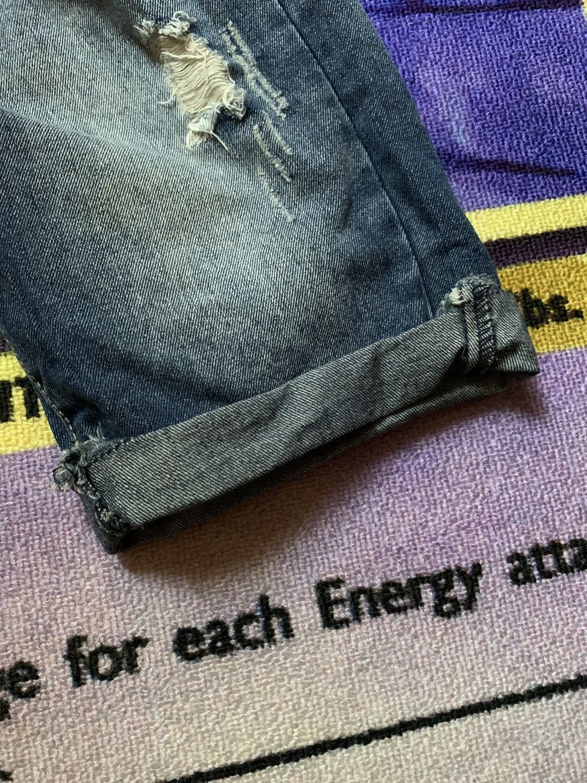 Vintage Distressed Denim Jorts Size US 30 / EU 46 - 3 Thumbnail