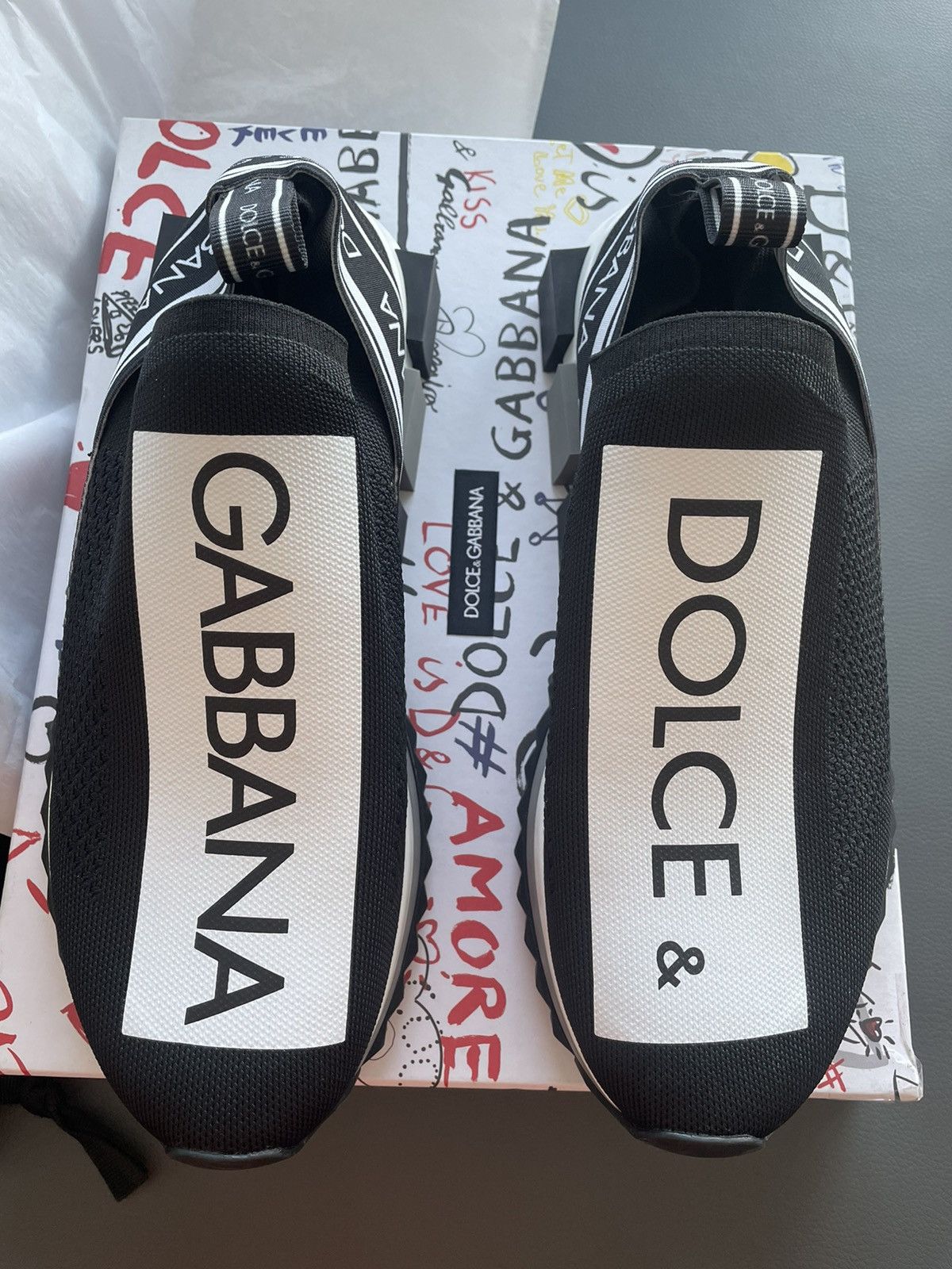 Dolce & Gabbana Rare $700+ Value Super Classic Brand NEW Sorrento Sneakers Size US 10 / EU 43 - 1 Thumbnail