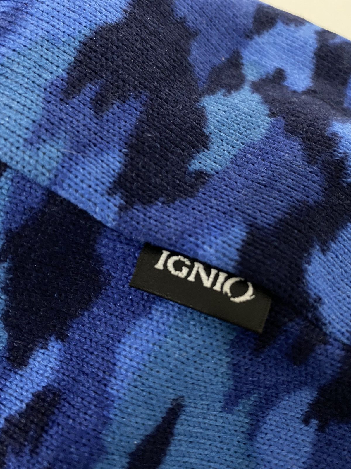 Japanese Brand 🇯🇵IGNIQ Faux Hood hat Camo nice designer Size ONE SIZE - 5 Thumbnail