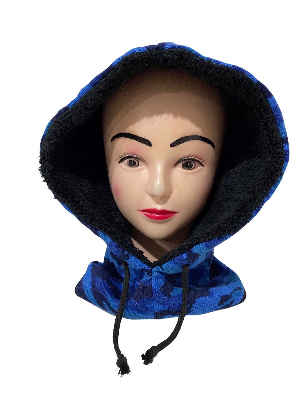 Japanese Brand 🇯🇵IGNIQ Faux Hood hat Camo nice designer Size ONE SIZE - 2 Thumbnail