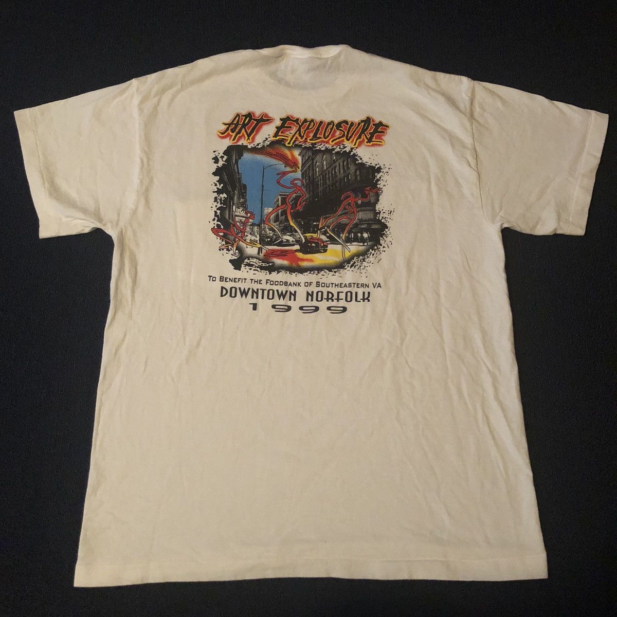 Vintage Vintage 1999 1st Annual Art Explosure Norfolk Virginia Tee Size US L / EU 52-54 / 3 - 2 Thumbnail