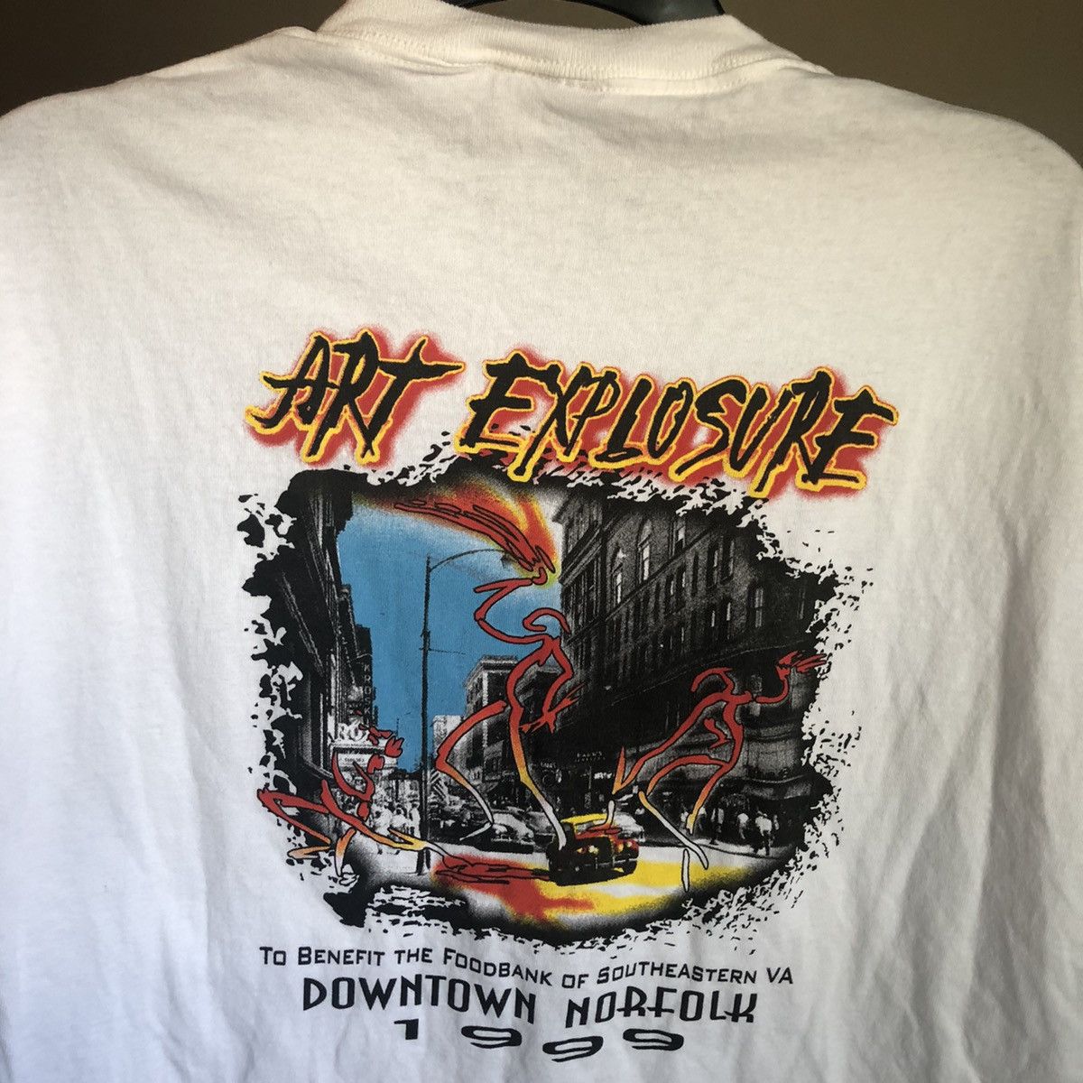 Vintage Vintage 1999 1st Annual Art Explosure Norfolk Virginia Tee Size US L / EU 52-54 / 3 - 1 Thumbnail