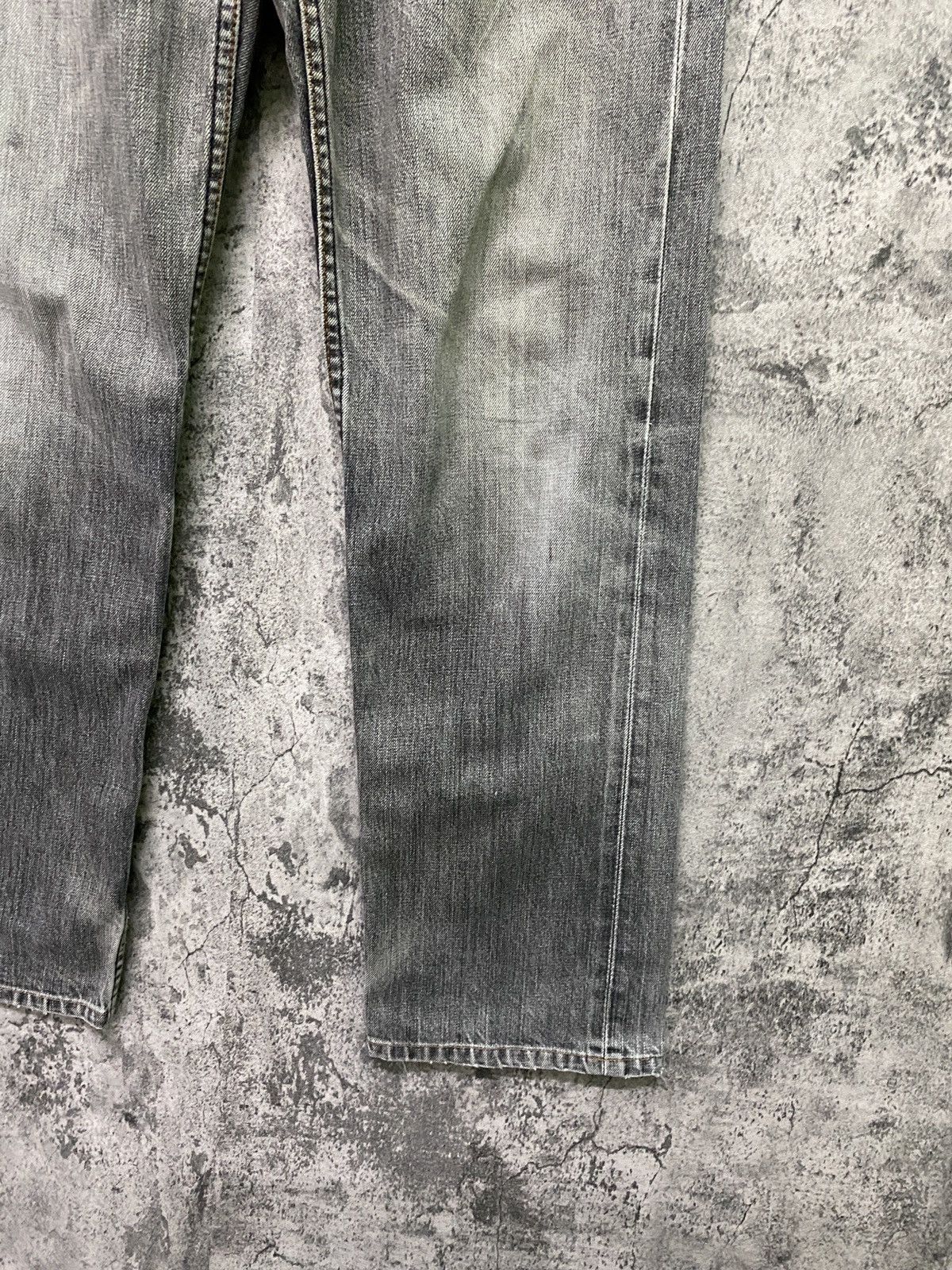 Levi's × Levi's Vintage Clothing × Vintage Vintage 90s LEVIS Black Grey 503 Distressed Denim Size US 28 / EU 44 - 6 Thumbnail