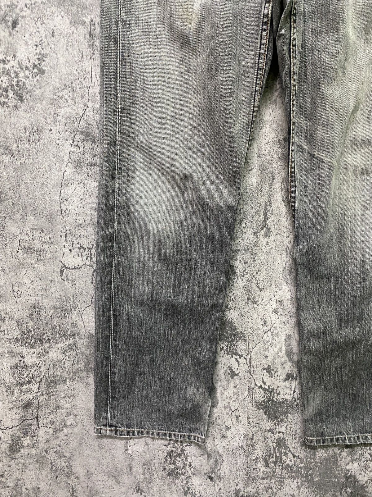 Levi's × Levi's Vintage Clothing × Vintage Vintage 90s LEVIS Black Grey 503 Distressed Denim Size US 28 / EU 44 - 7 Thumbnail