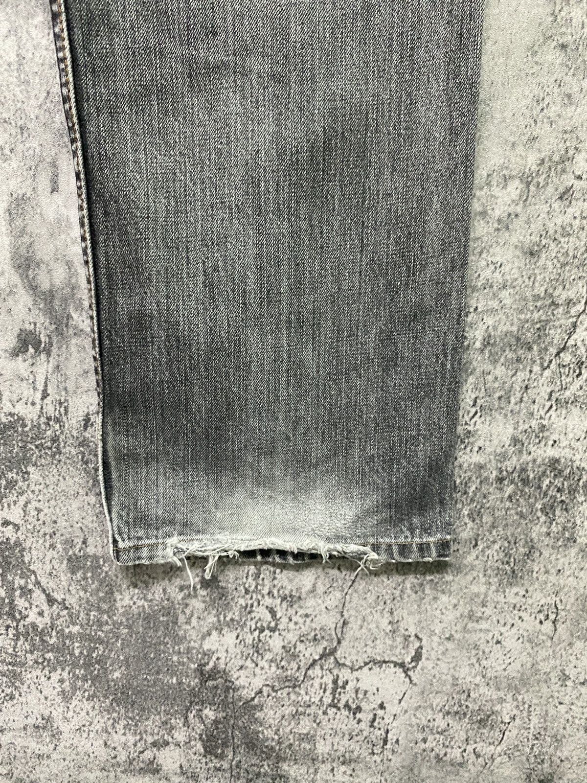 Levi's × Levi's Vintage Clothing × Vintage Vintage 90s LEVIS Black Grey 503 Distressed Denim Size US 28 / EU 44 - 16 Thumbnail