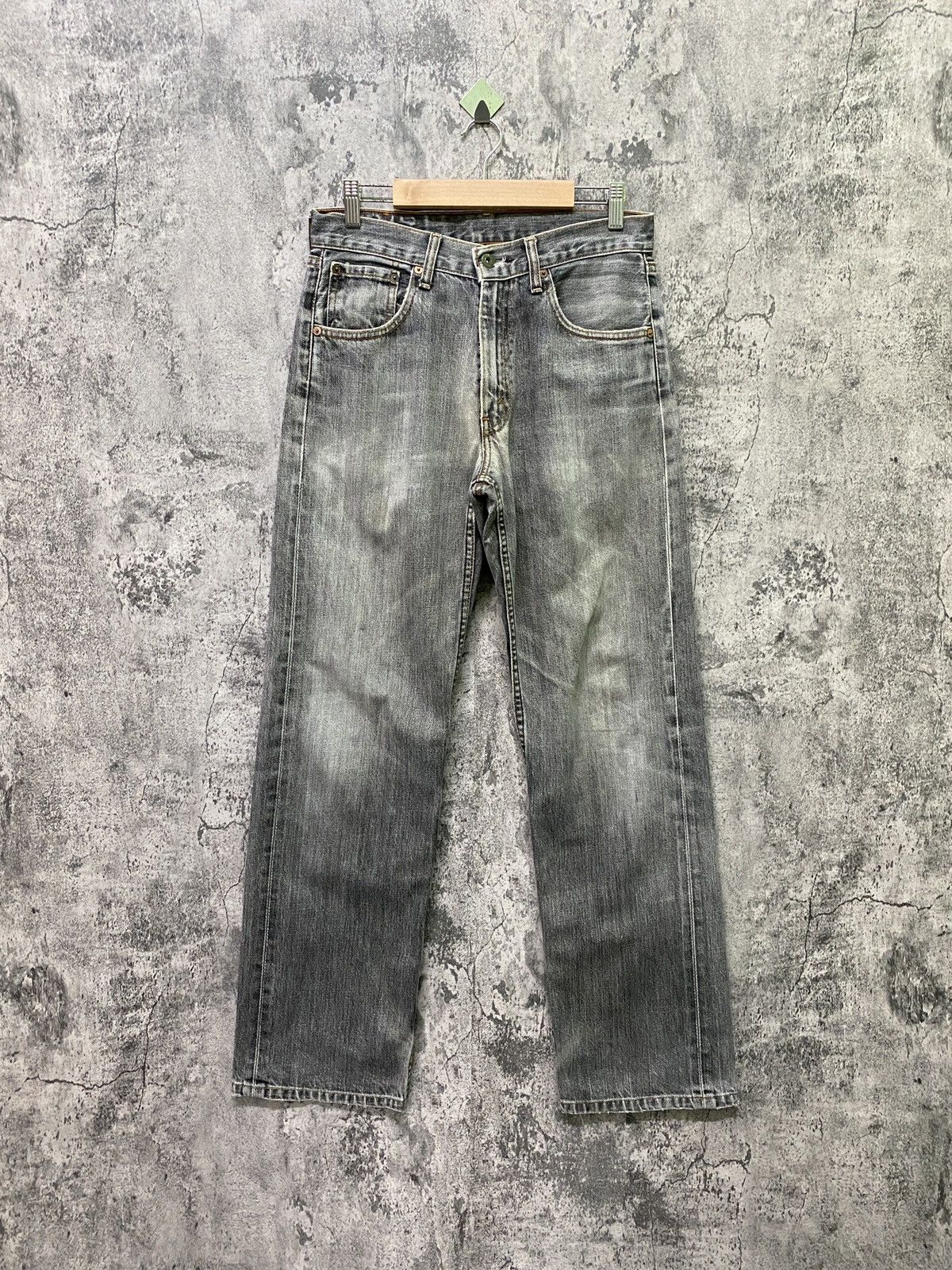 Levi's × Levi's Vintage Clothing × Vintage Vintage 90s LEVIS Black Grey 503 Distressed Denim Size US 28 / EU 44 - 1 Thumbnail