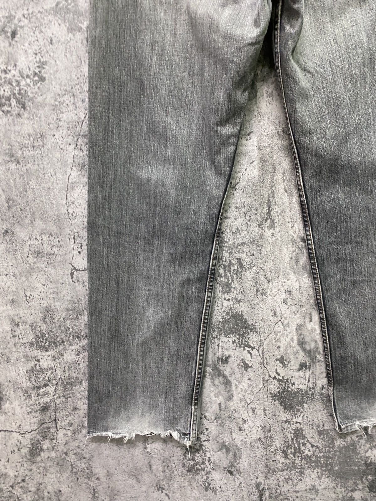 Levi's × Levi's Vintage Clothing × Vintage Vintage 90s LEVIS Black Grey 503 Distressed Denim Size US 28 / EU 44 - 13 Thumbnail