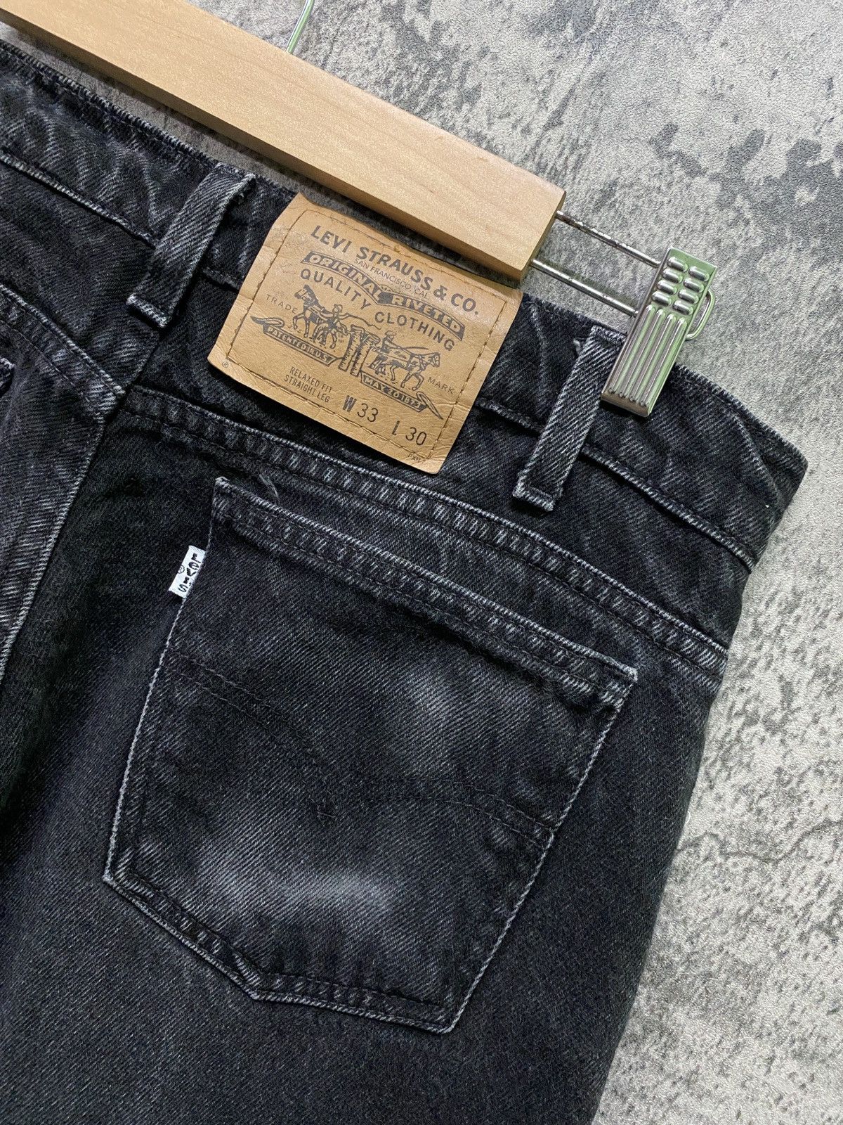 Levi's Vintage 90s Levi's White Tab Denim Jeans W31 Size US 31 - 18 Thumbnail