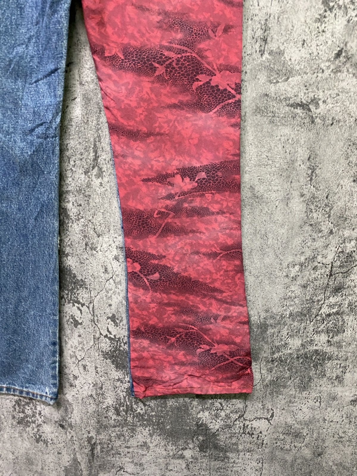 Art Comes First × Designer Storm Custom Denim Pant Flared Bootcut Hybrid Pant Size US 28 / EU 44 - 13 Thumbnail