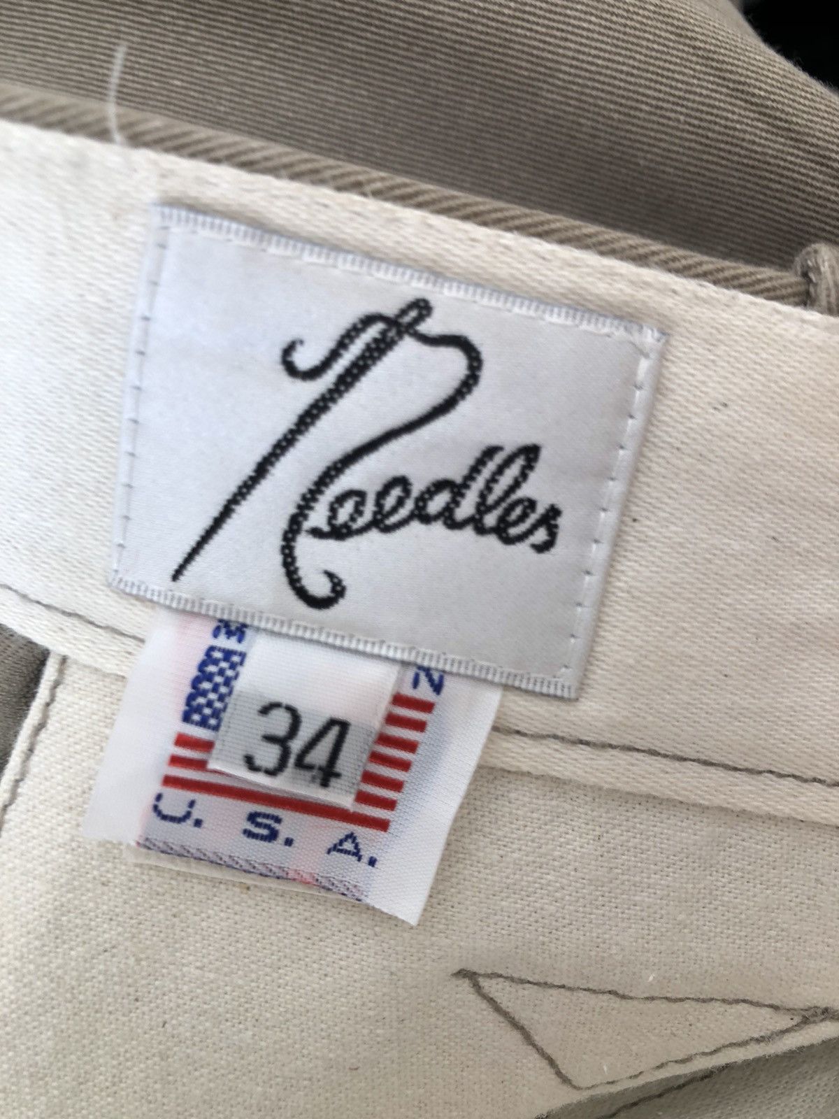Needles Vintage Needles Westerner Chinos Trouser Pant Size US 33 - 22 Thumbnail
