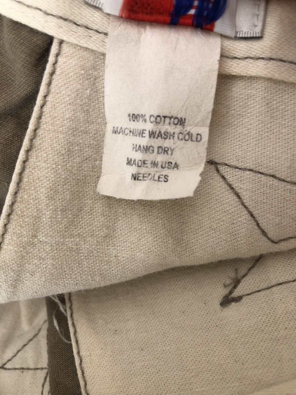 Needles Vintage Needles Westerner Chinos Trouser Pant Size US 33 - 23 Thumbnail