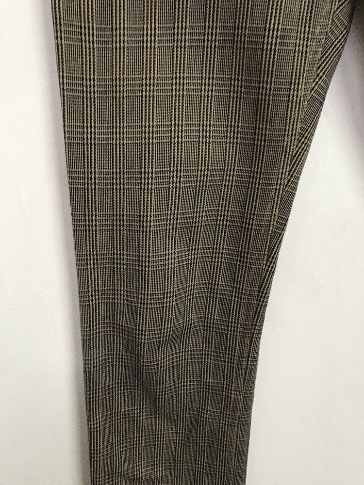 Hysteric Glamour HG Japan Leather Patch Tartan Paid Check Skinny Pant Size US 29 - 5 Thumbnail