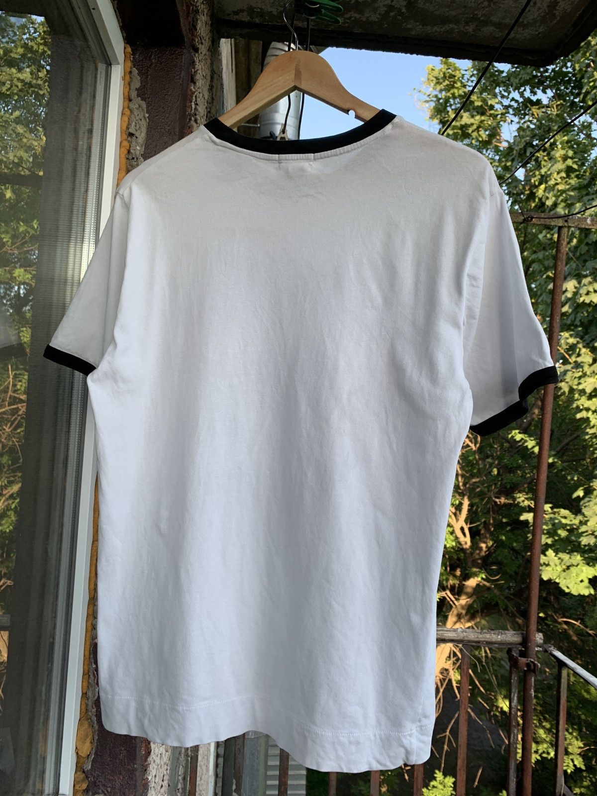 H&M Marni x H&M Art Embroidered Logo White T-Shirt Size US M / EU 48-50 / 2 - 11 Thumbnail