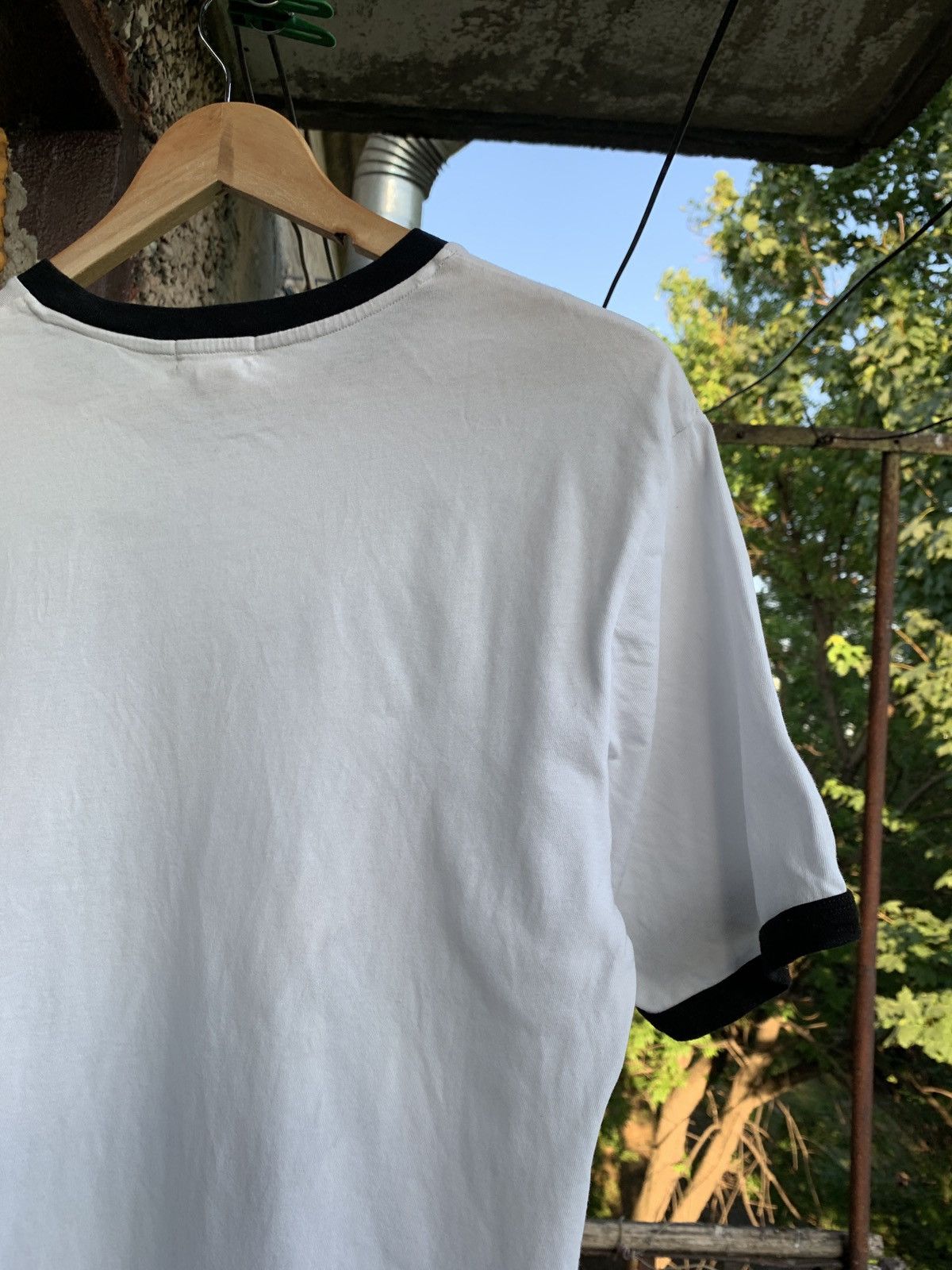 H&M Marni x H&M Art Embroidered Logo White T-Shirt Size US M / EU 48-50 / 2 - 12 Thumbnail