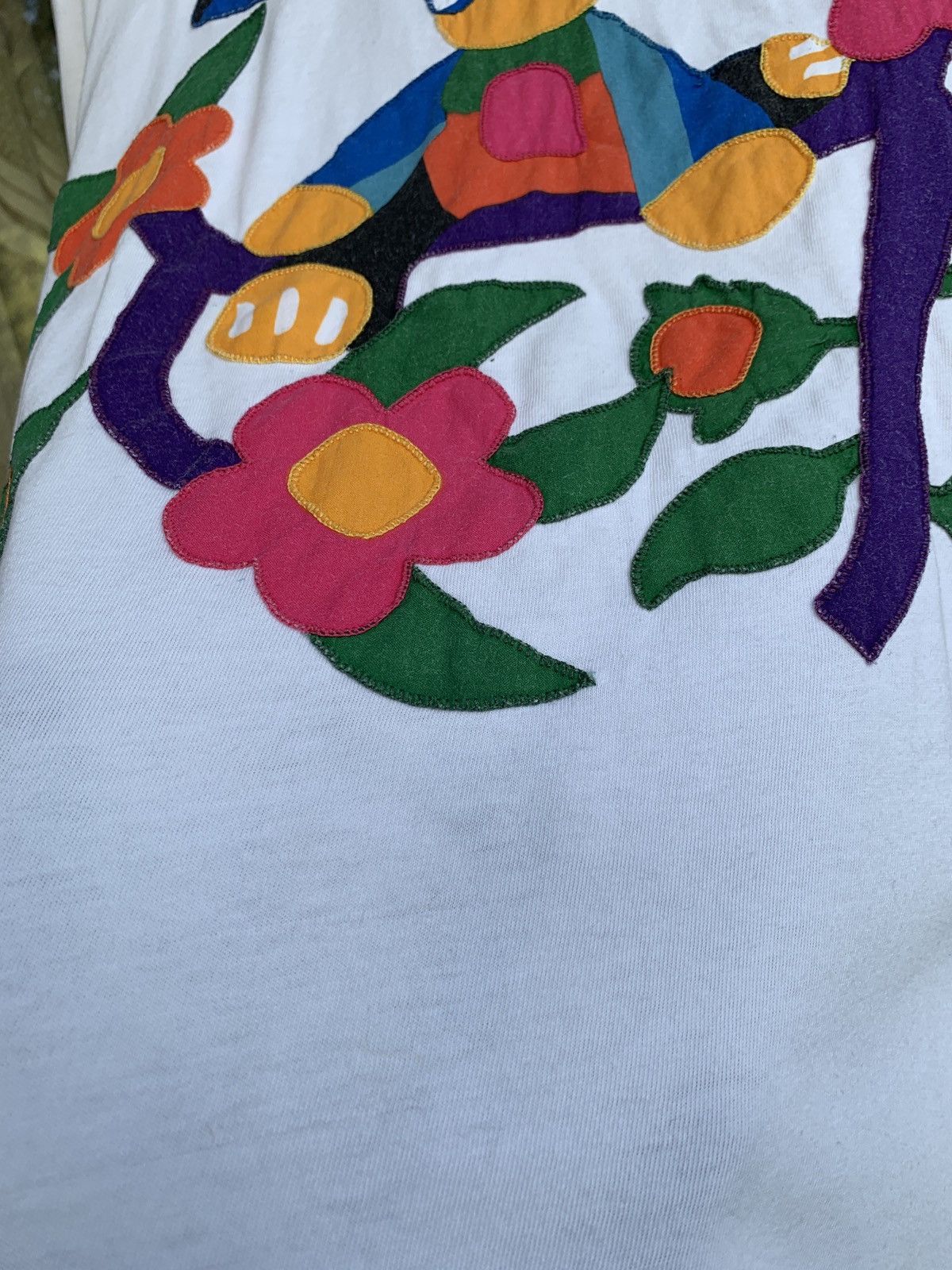 H&M Marni x H&M Art Embroidered Logo White T-Shirt Size US M / EU 48-50 / 2 - 10 Thumbnail