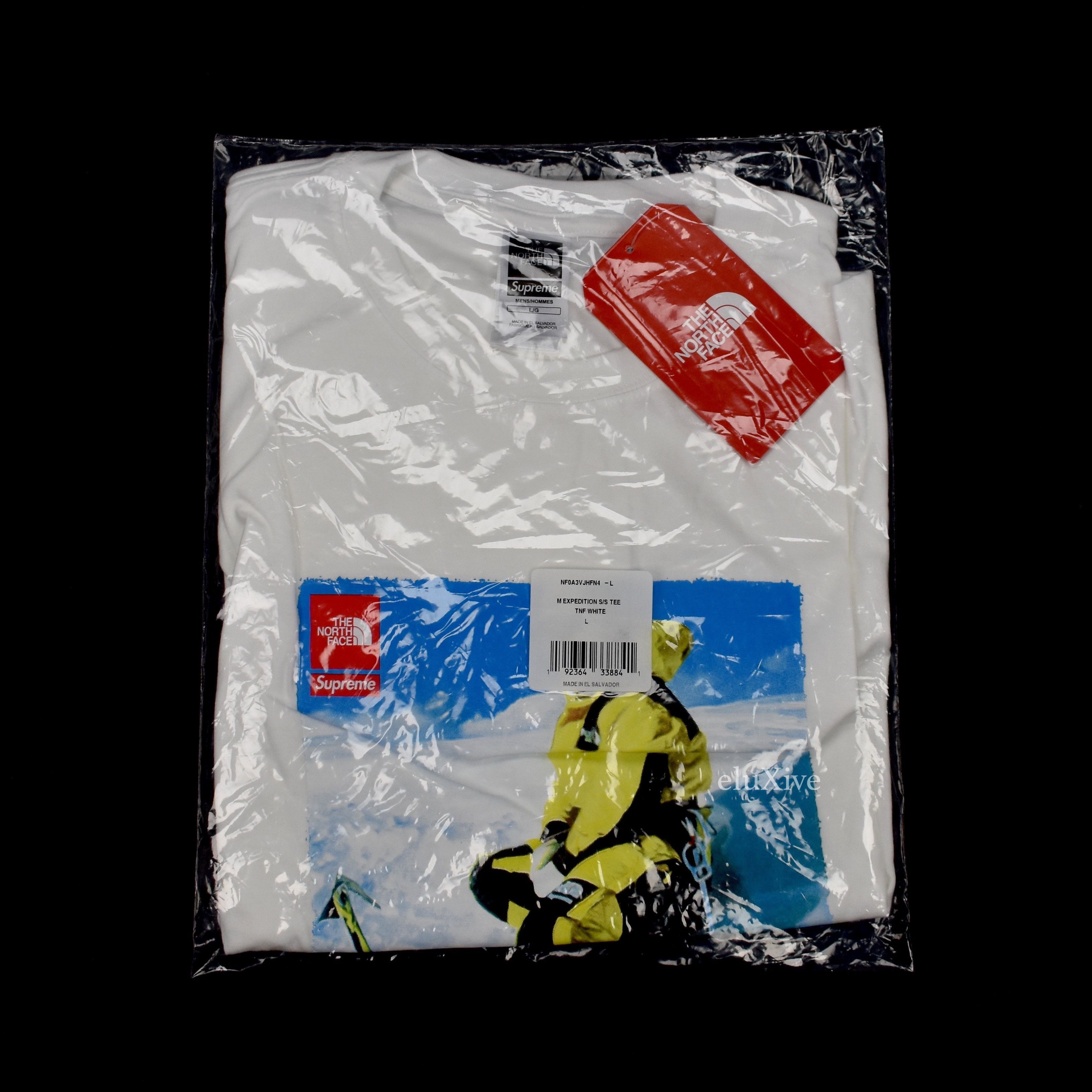 image of Supreme x The North Face White Photo Logo T-Shirt Ds, Men's (Size Large)