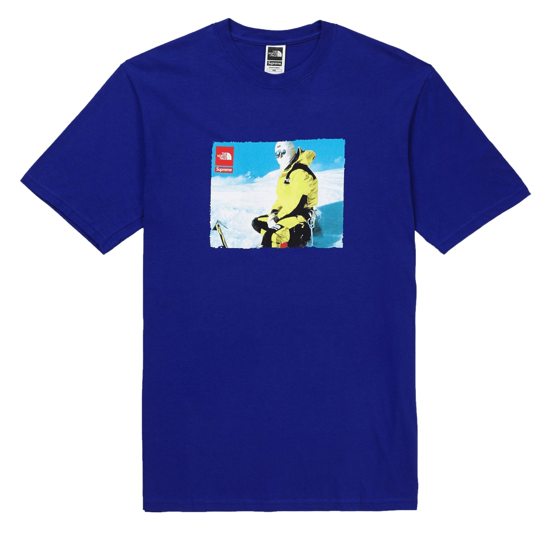 image of Supreme x The North Face Blue Photo Logo T-Shirt Ds, Men's (Size Large)