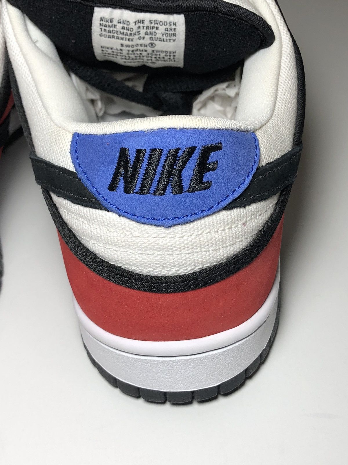 Nike Nike SB Dunk Low Pro SB Piet Mondrian 2008 Size US 10.5 / EU 43-44 - 11 Thumbnail