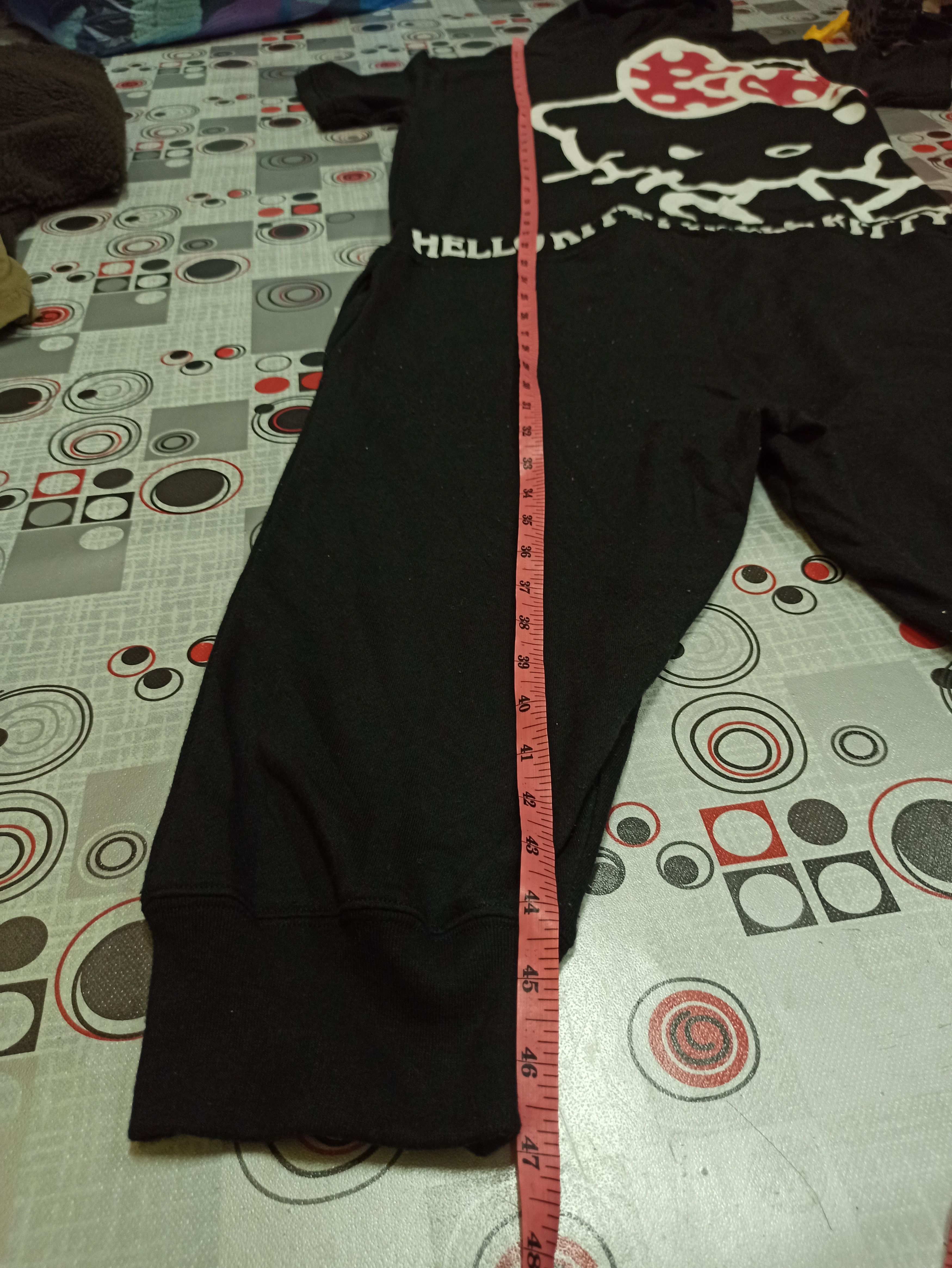Cartoon Network Vintage Hello Kitty Hoodie with Pants Short sleeve Size US L / EU 52-54 / 3 - 9 Thumbnail