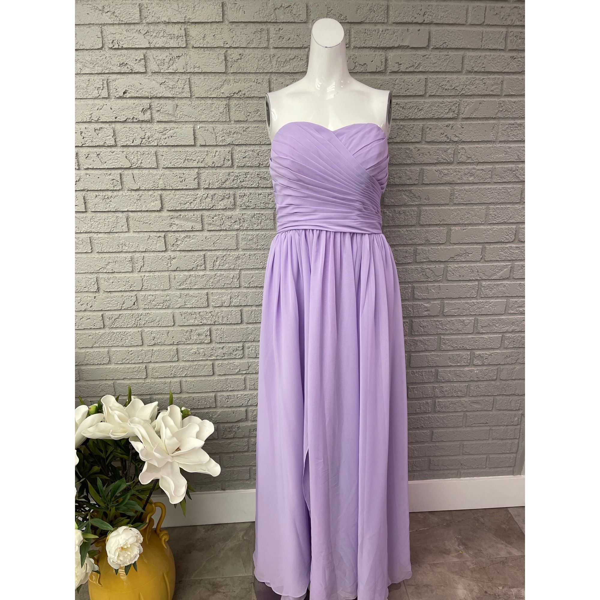 JJ’s House Empire Sweetheart Strapless Dress Size 6
