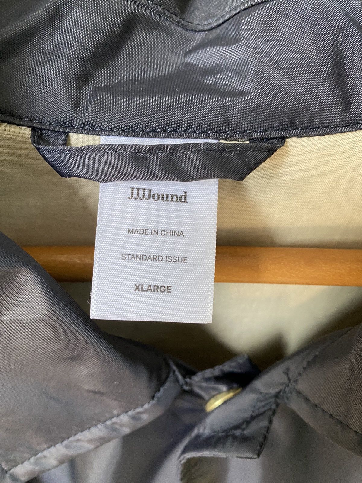 JJJJound Jjjjound J/90 Navy Coach Jacket - XL Size US XL / EU 56 / 4 - 11 Thumbnail