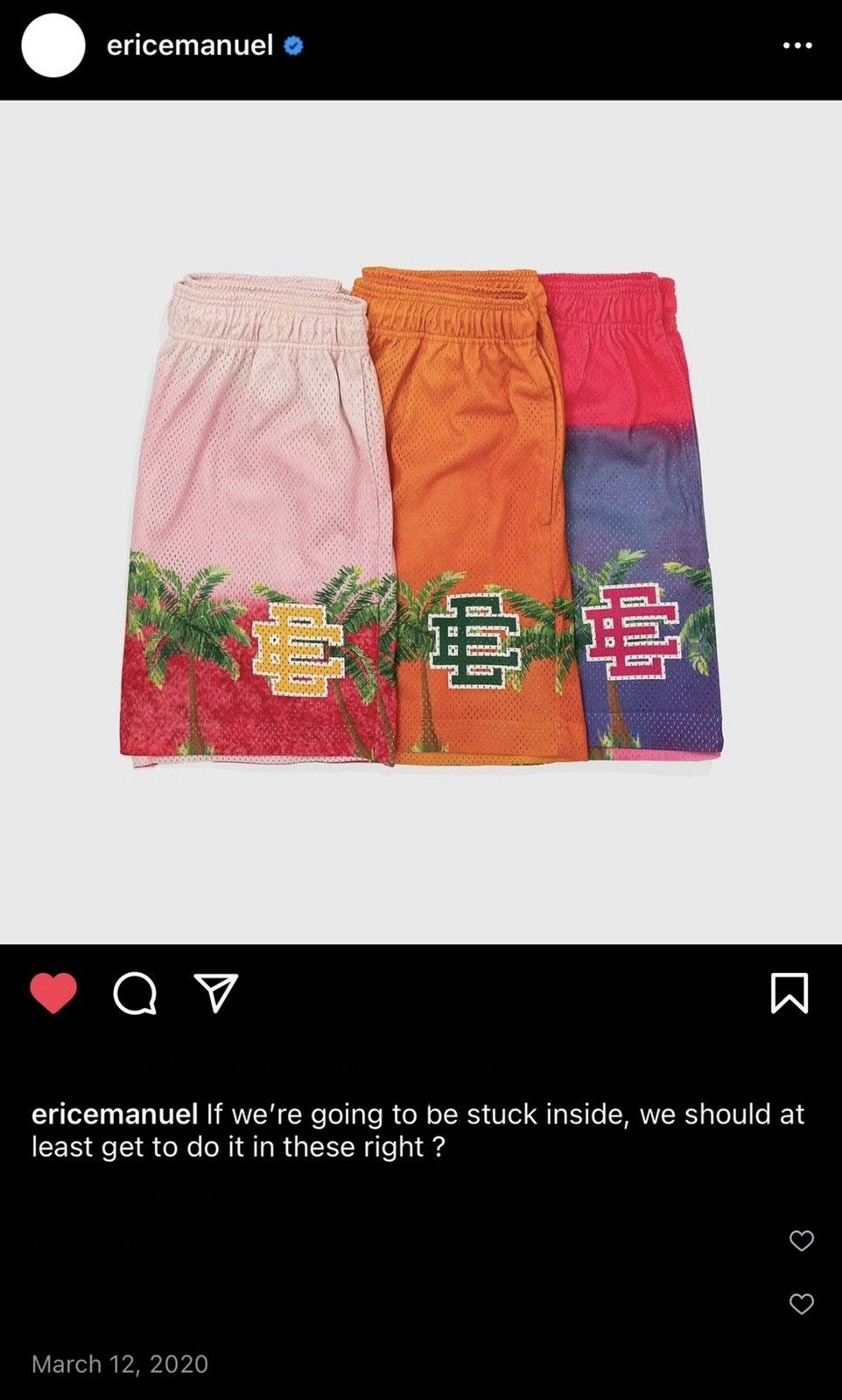 Eric Emanuel RARE Eric Emanuel Sunset Shorts Large Size US 34 / EU 50 - 6 Thumbnail
