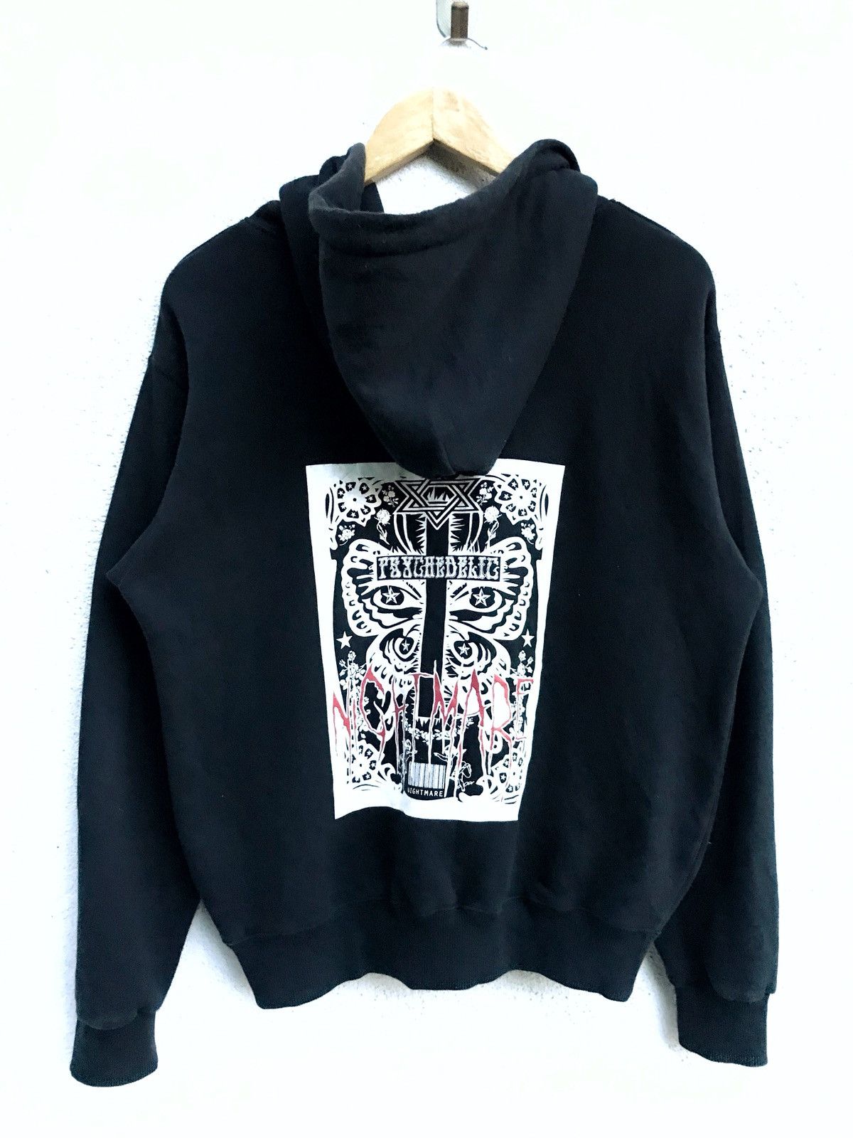 Other Psychedelic Nightmare Hoodie Front Logo Sweatshirt Size US S / EU 44-46 / 1 - 1 Thumbnail