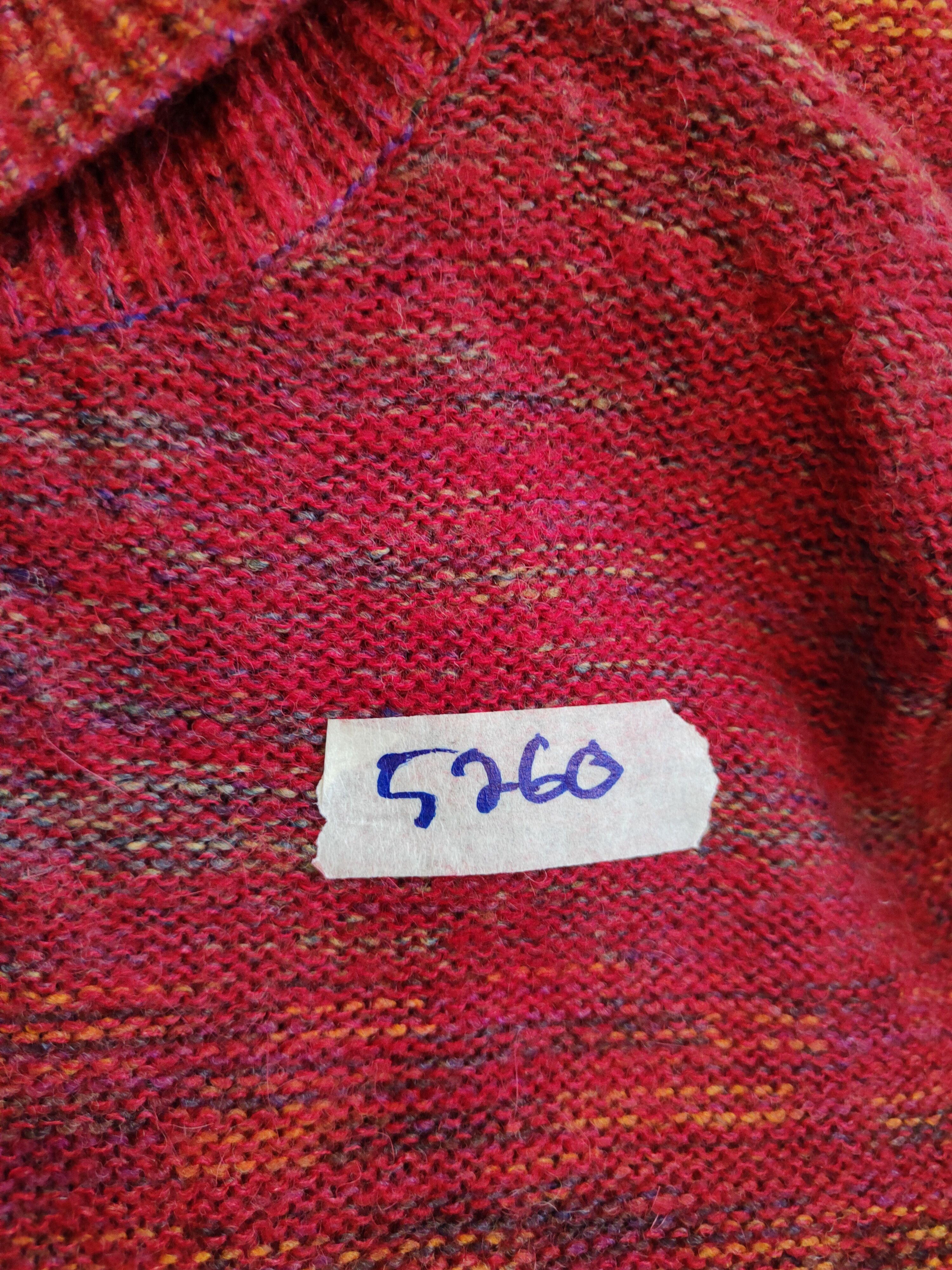 Japanese Brand Tina Lisa Red Knitwear cardigan japan #5260 Size M / US 6-8 / IT 42-44 - 13 Thumbnail