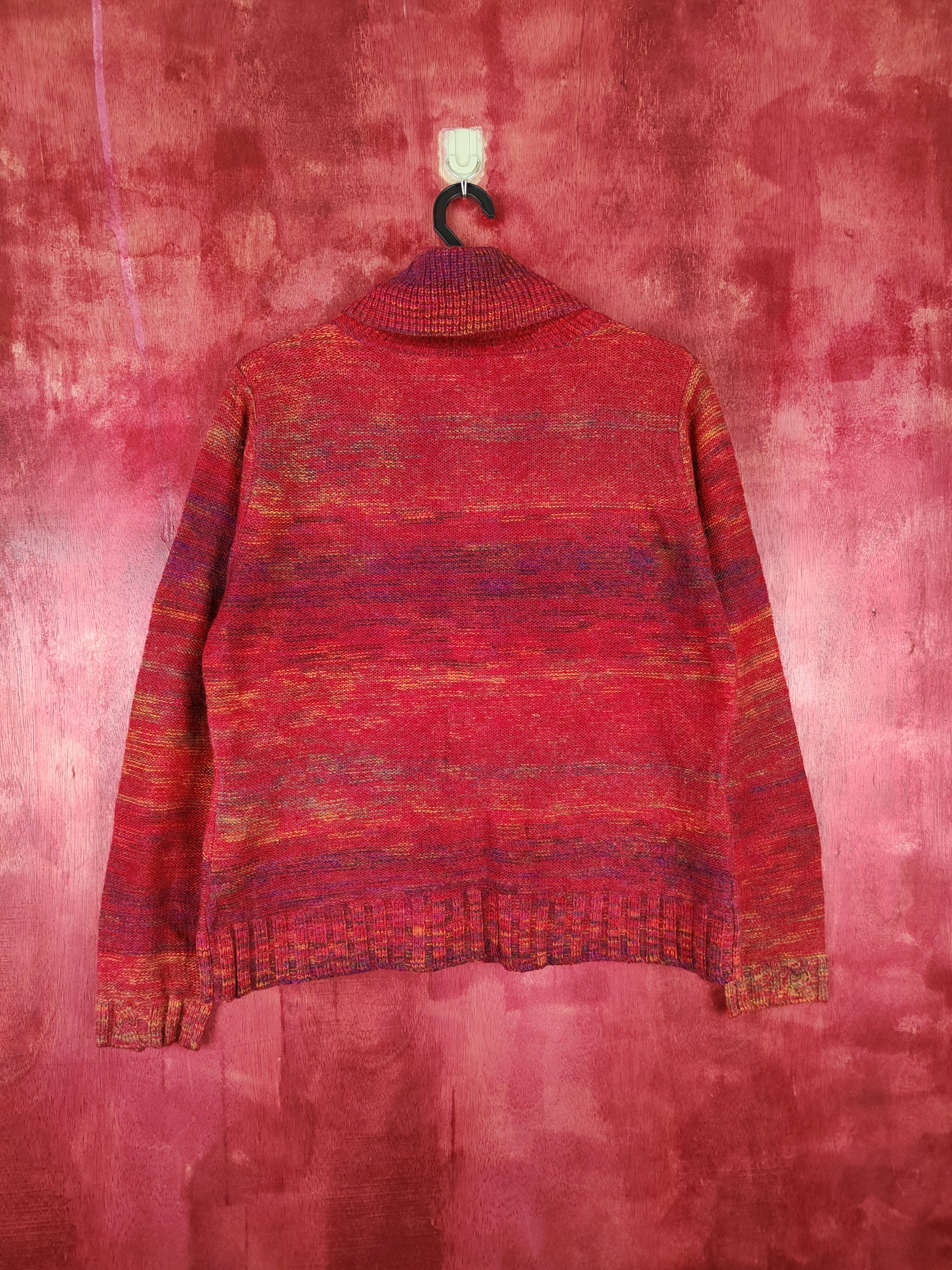 Japanese Brand Tina Lisa Red Knitwear cardigan japan #5260 Size M / US 6-8 / IT 42-44 - 7 Thumbnail