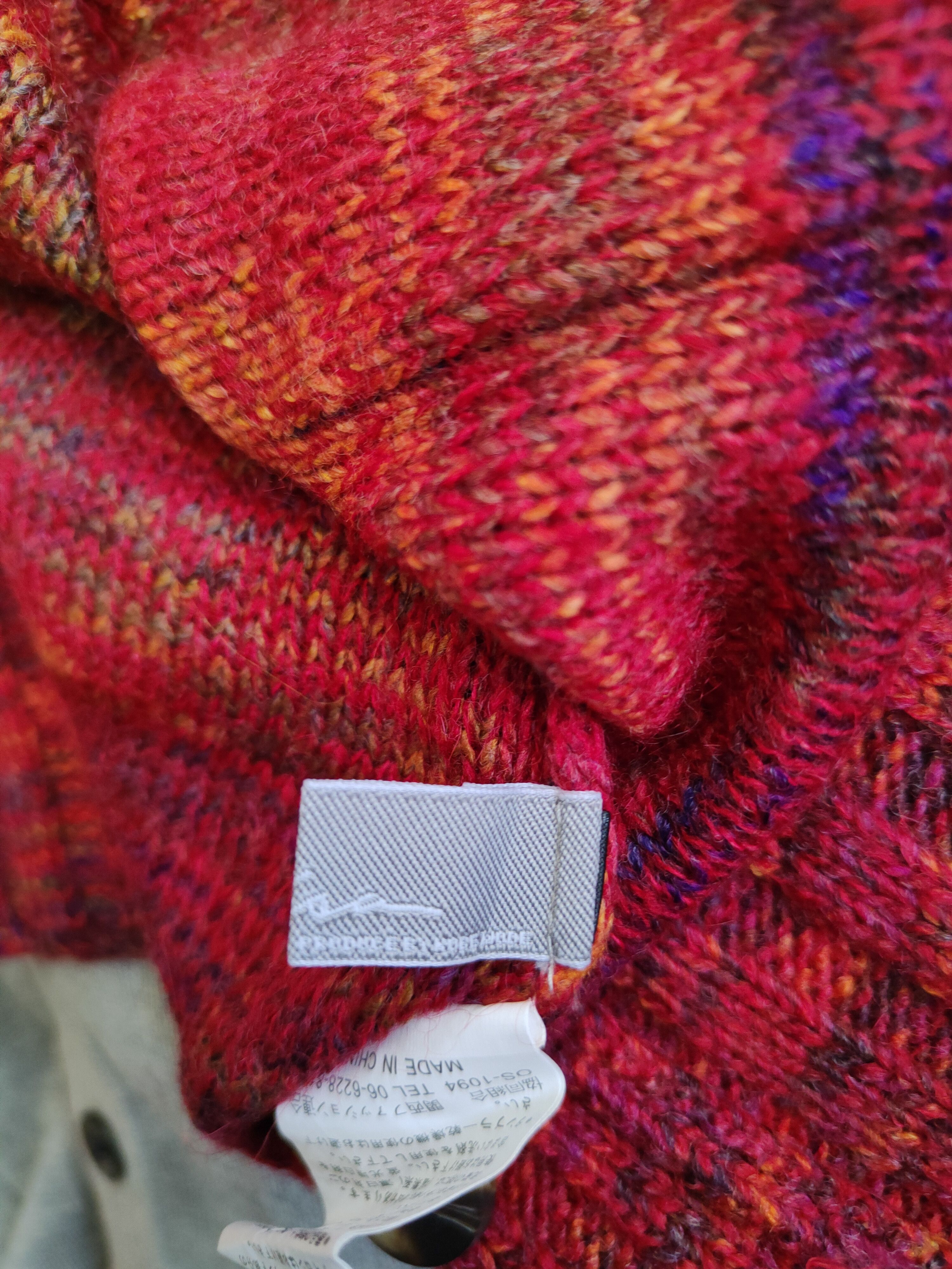 Japanese Brand Tina Lisa Red Knitwear cardigan japan #5260 Size M / US 6-8 / IT 42-44 - 11 Thumbnail