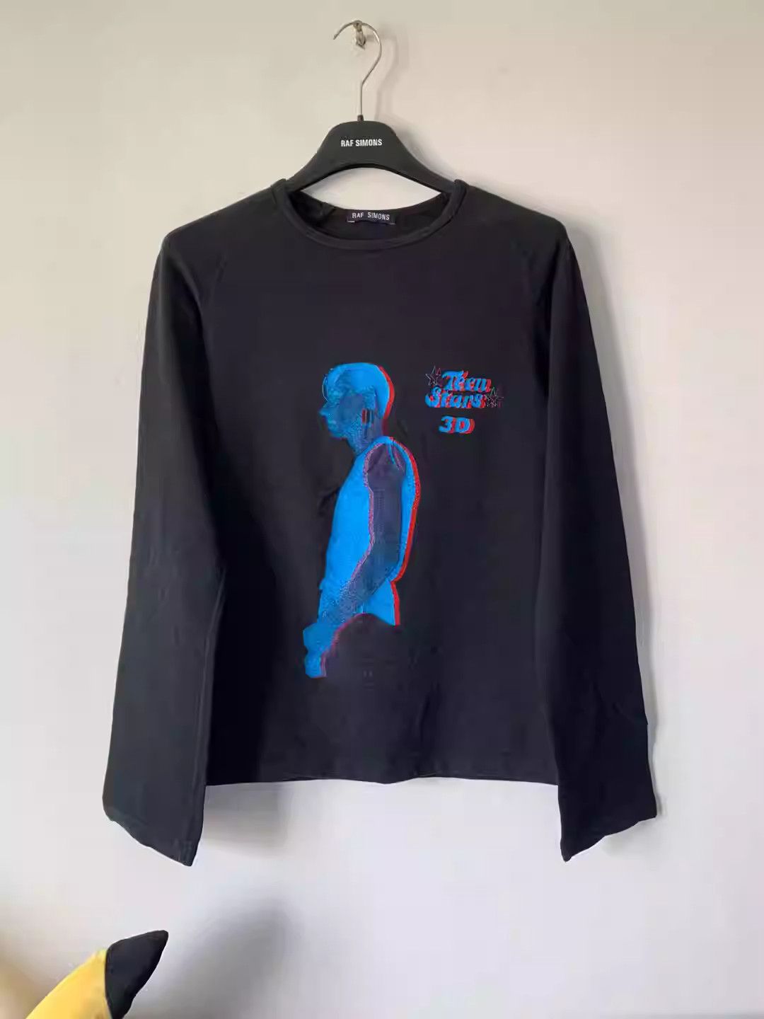 image of Raf Simons Aw97 Teen Stars Shirt in Black, Men's (Size Small)