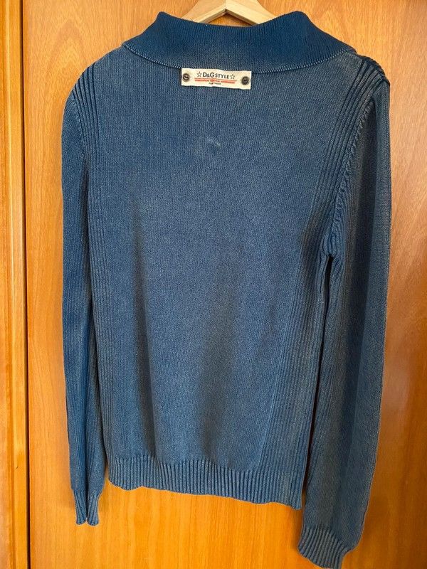 Dolce & Gabbana Dolce & Gabbana Sweater Denim Effect Size M / US 6-8 / IT 42-44 - 6 Thumbnail