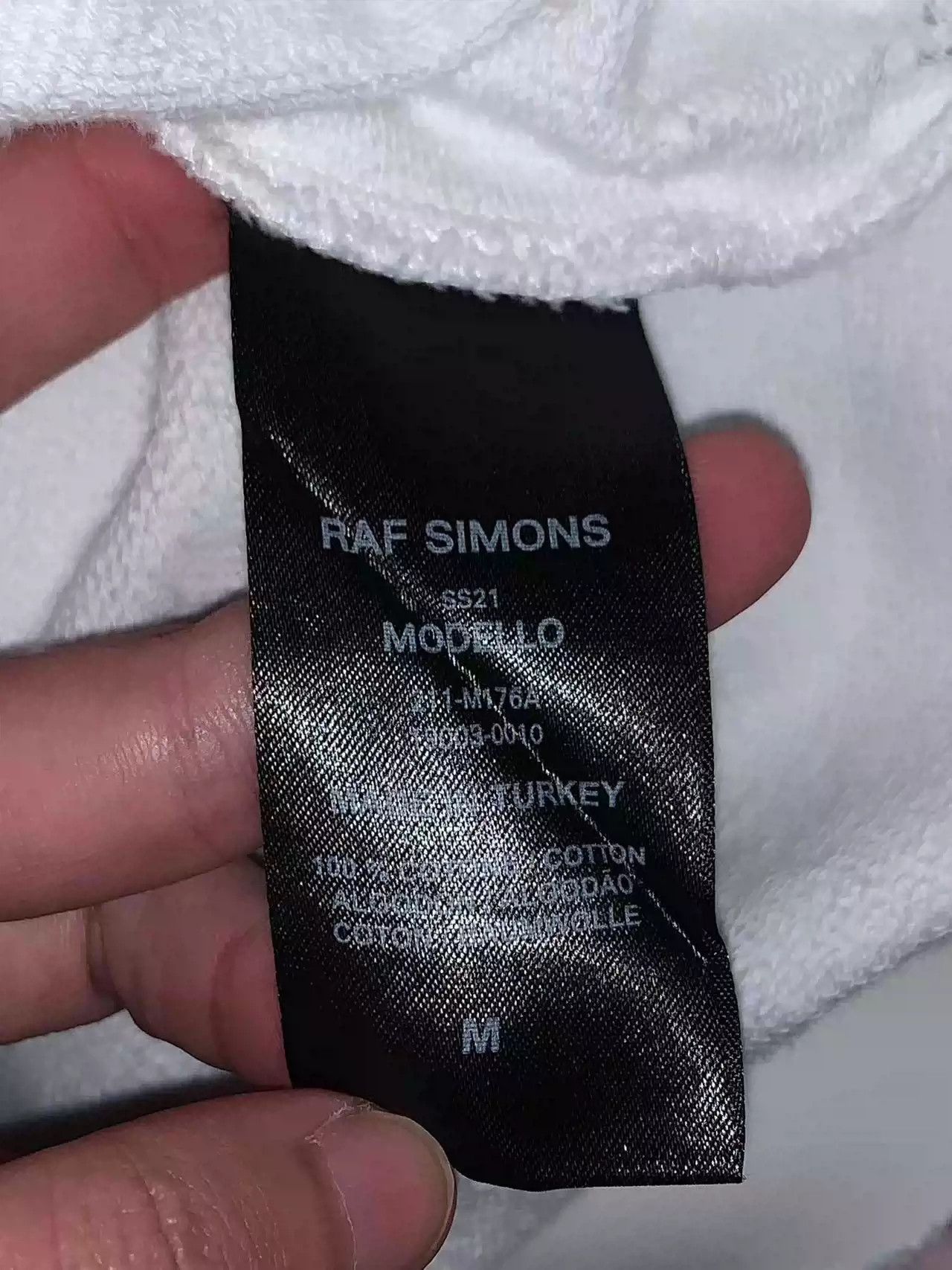 Raf Simons raf Simons silhouette destruction badge sweatshirt Size US M / EU 48-50 / 2 - 5 Thumbnail
