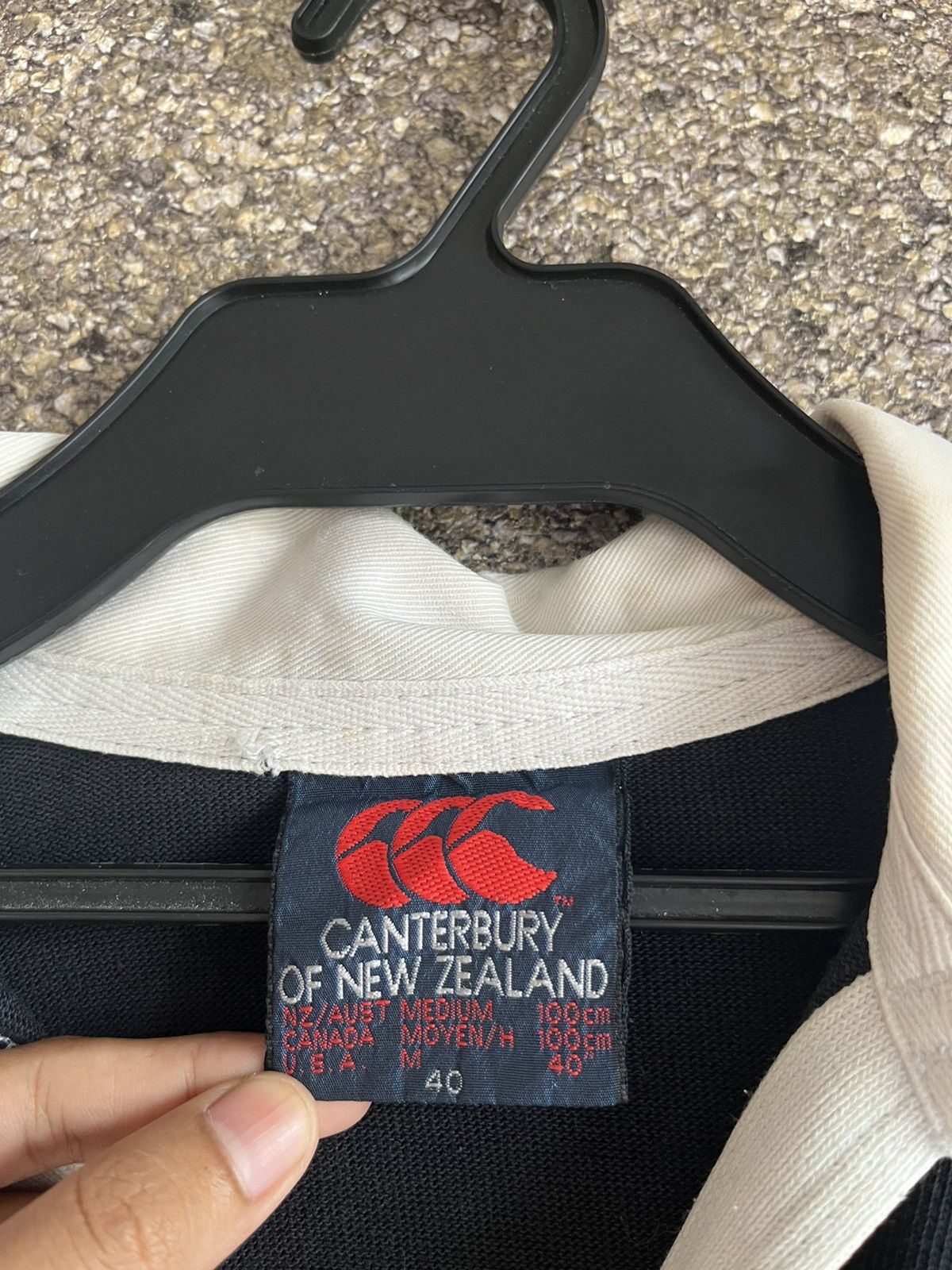 Canterbury of New Zealand × Vintage Vintage New zealand RUGBY 01 Size US L / EU 52-54 / 3 - 5 Thumbnail