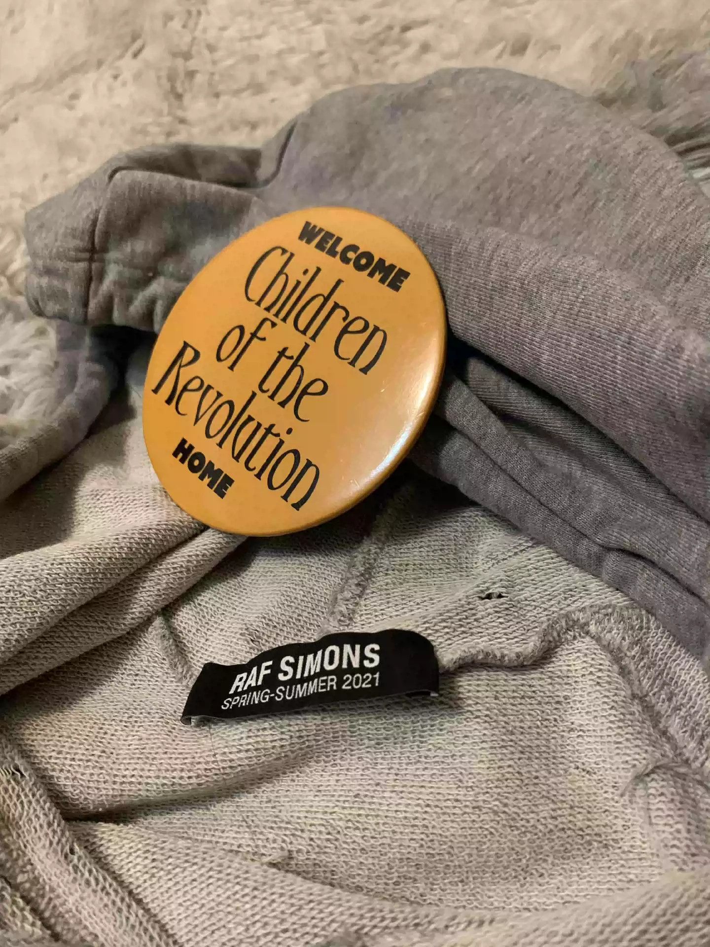 Raf Simons raf Simons vandalism badge sweater Size US L / EU 52-54 / 3 - 4 Thumbnail