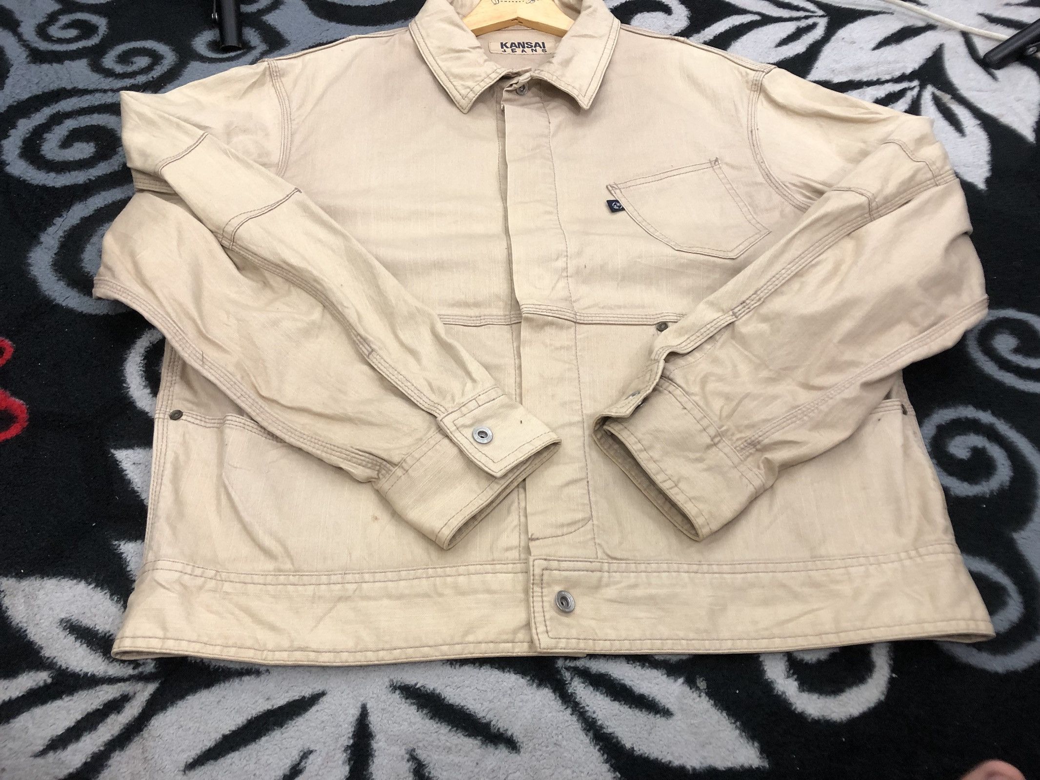 Kansai Yamamoto Kansai Jeans Jacket Inspired Kapital Size US L / EU 52-54 / 3 - 12 Thumbnail